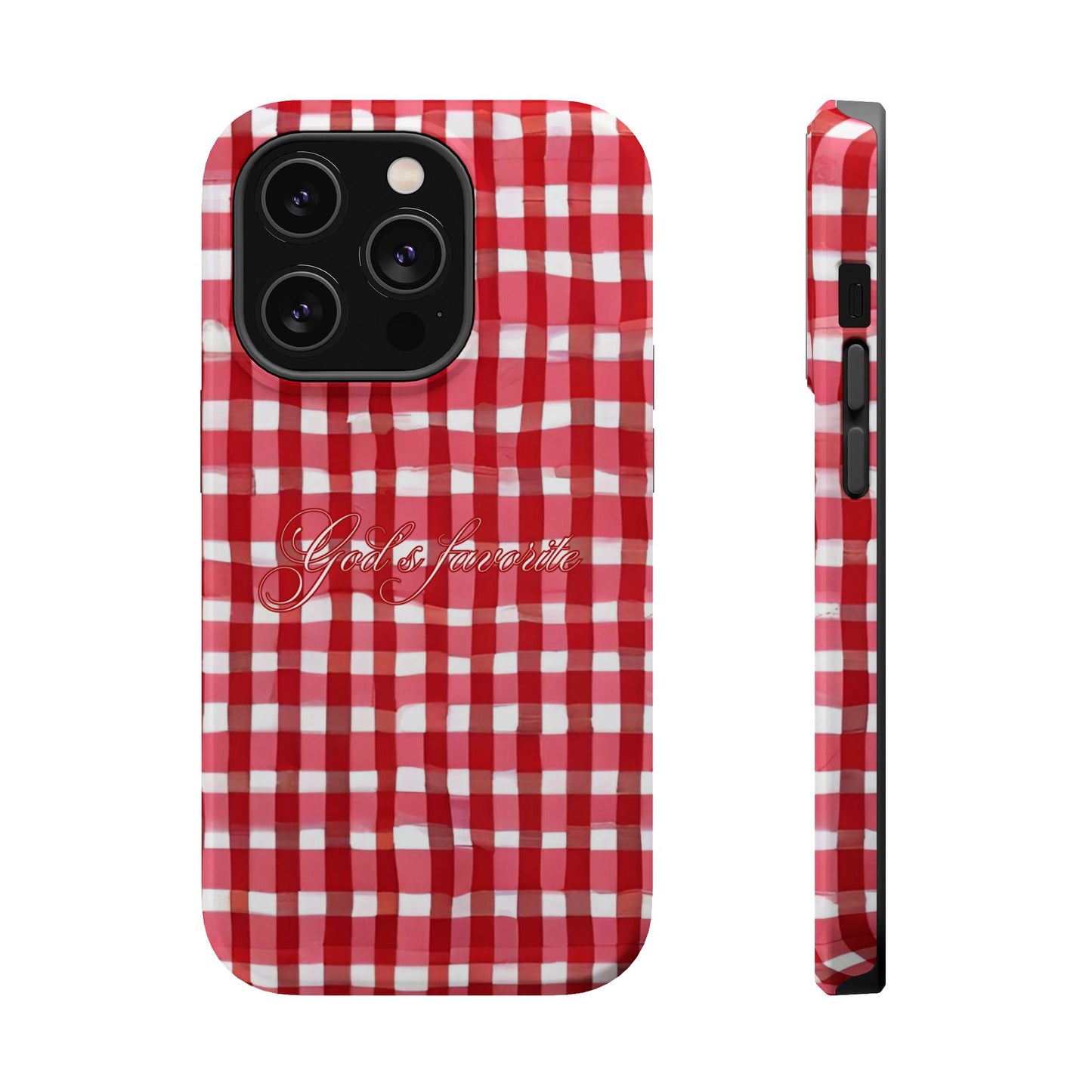 God’s favorite Gingham MagSafe Phone Case