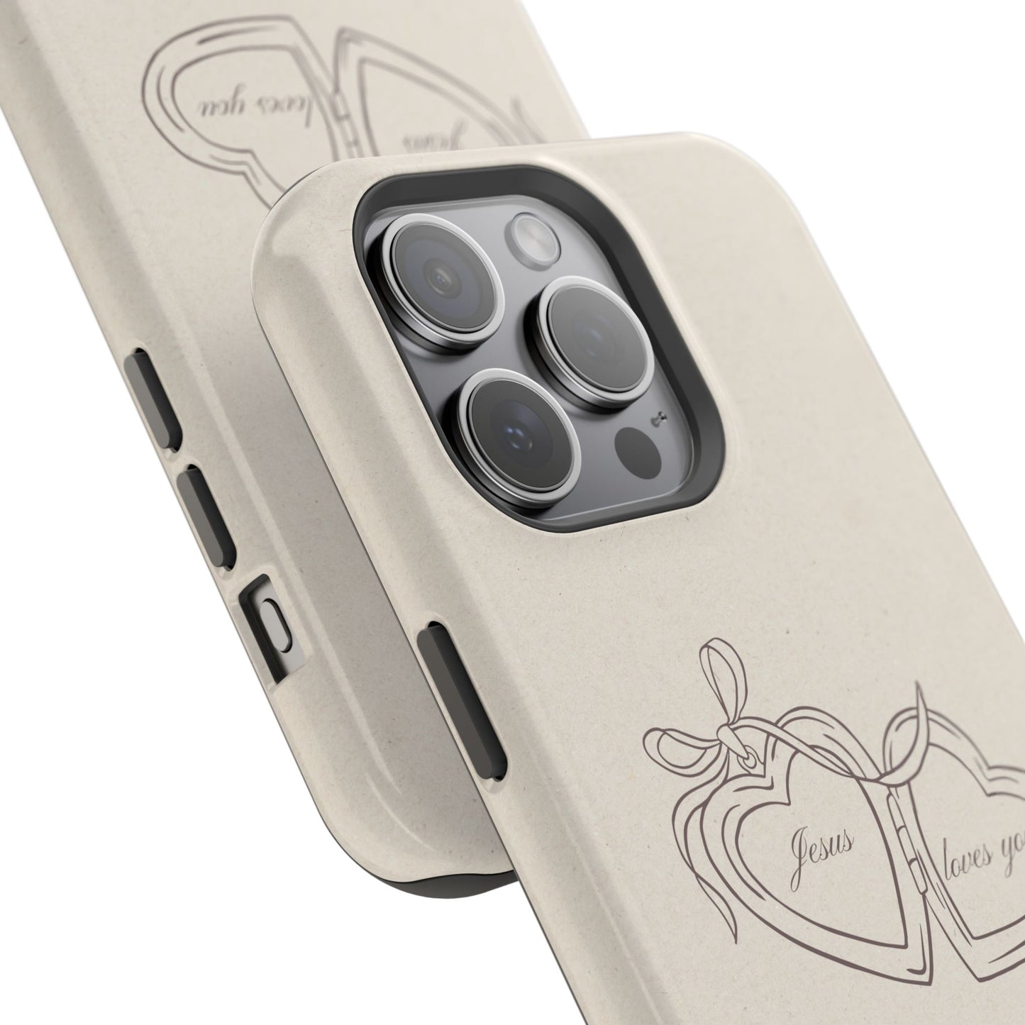 Jesus loves you Locket MagSafe Phone Case