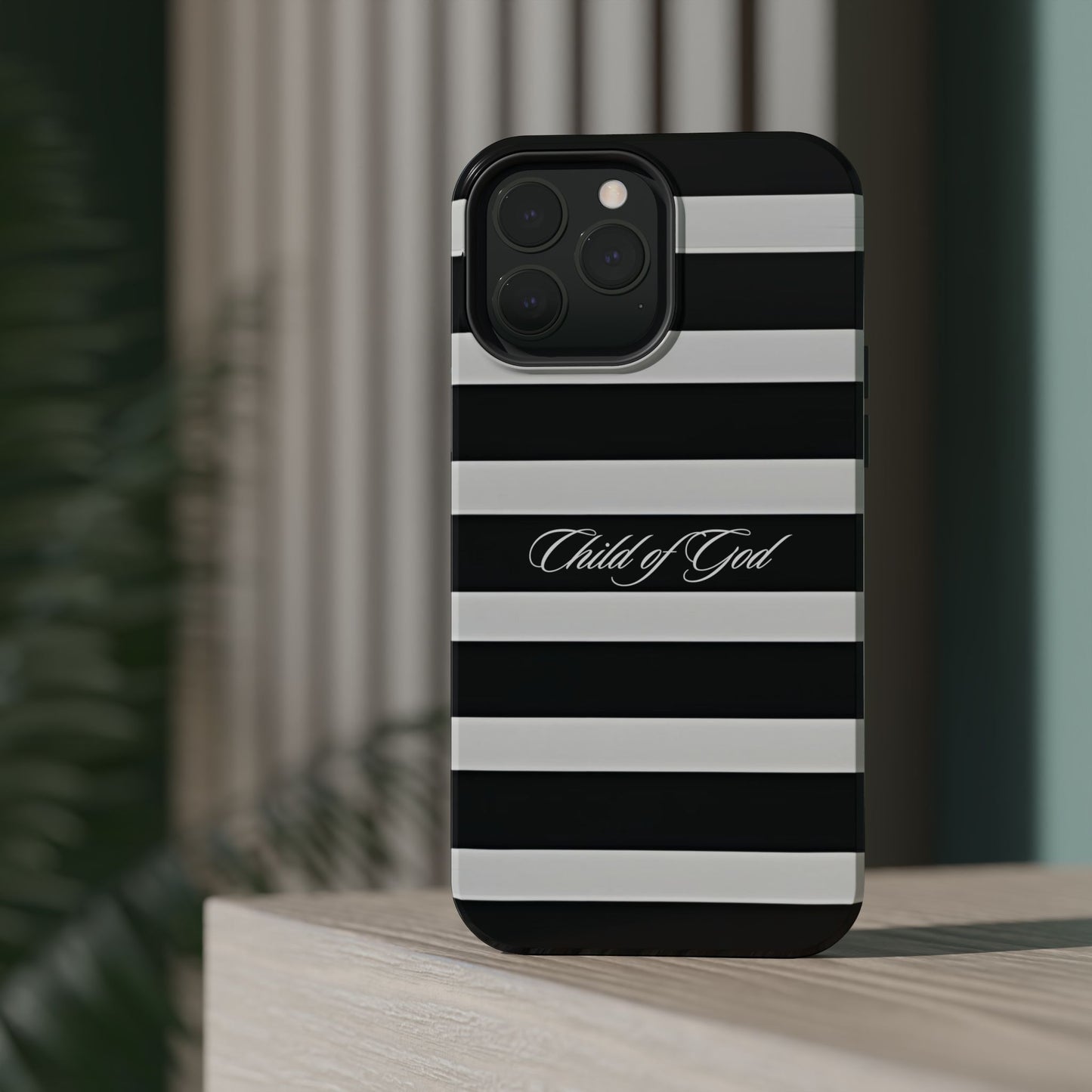 Phone Case - Child of God Striped MagSafe Phone Case