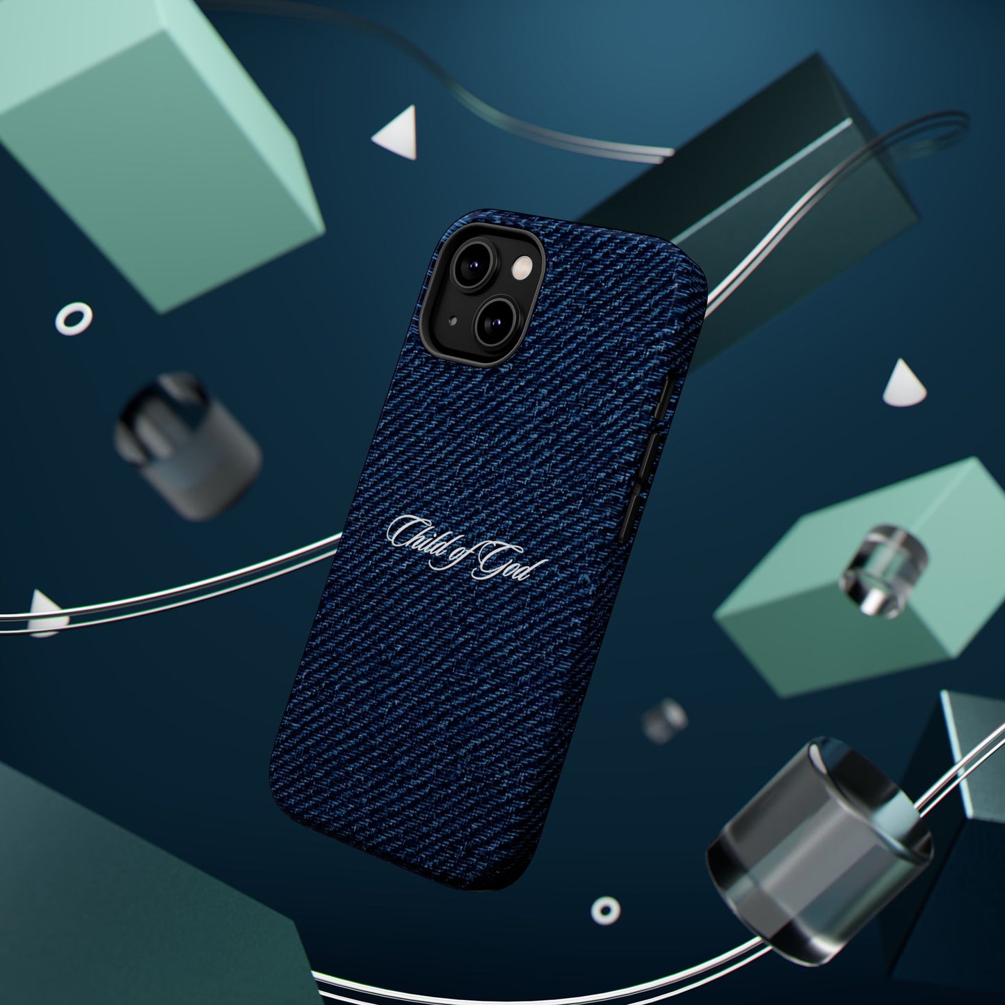 Child of God Denim MagSafe Phone Case
