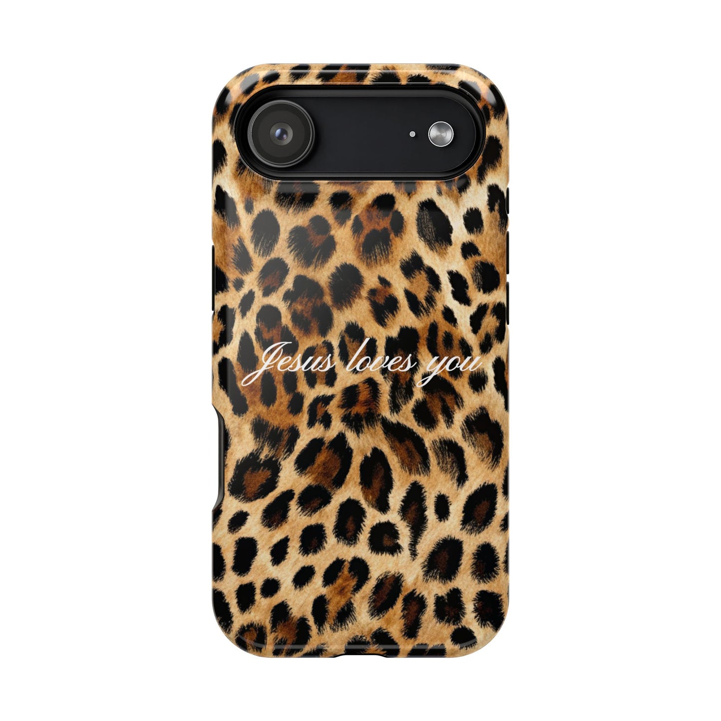 Jesus loves you Leopard Phone Case MagSafe