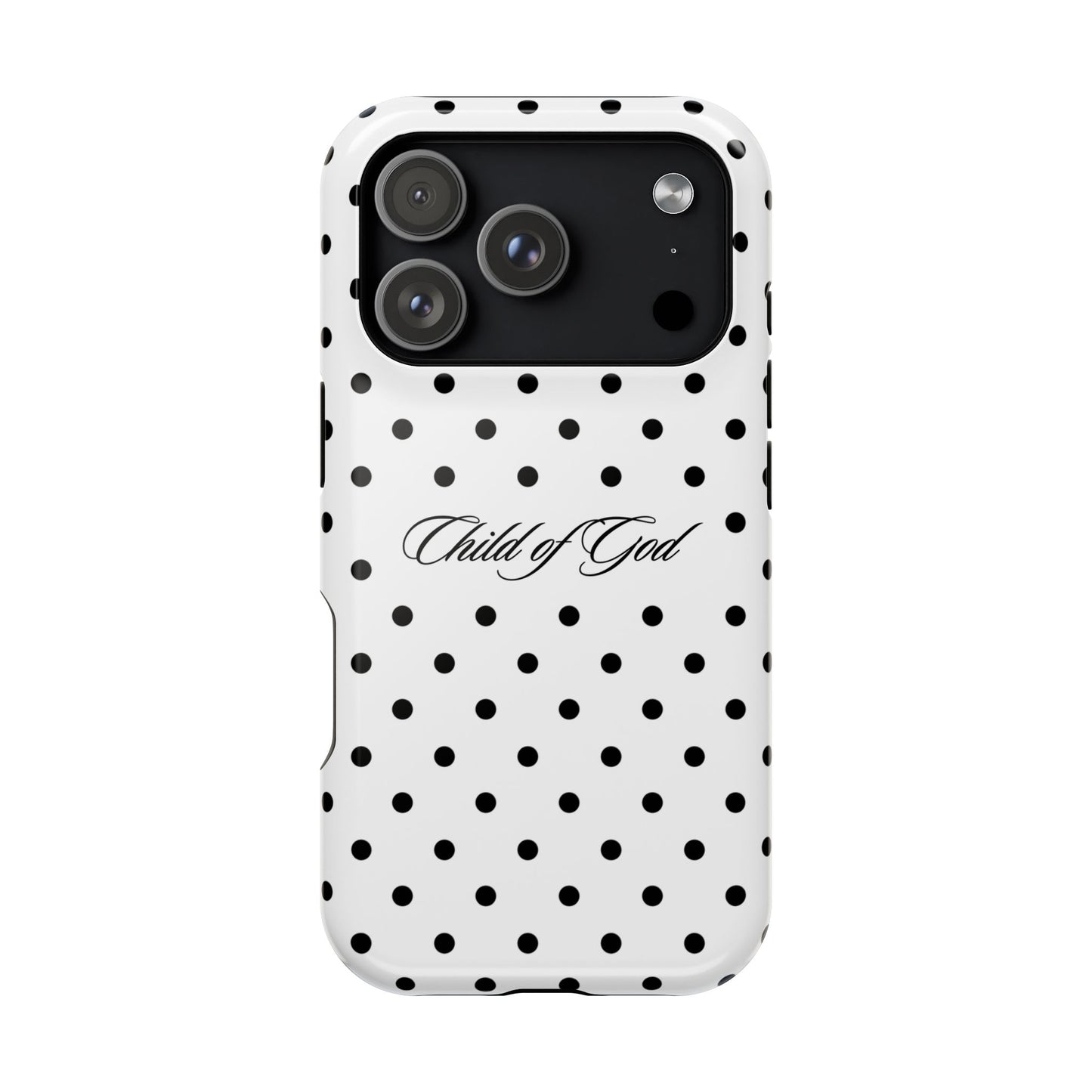 Child of God Polka Dot MagSafe Phone Case
