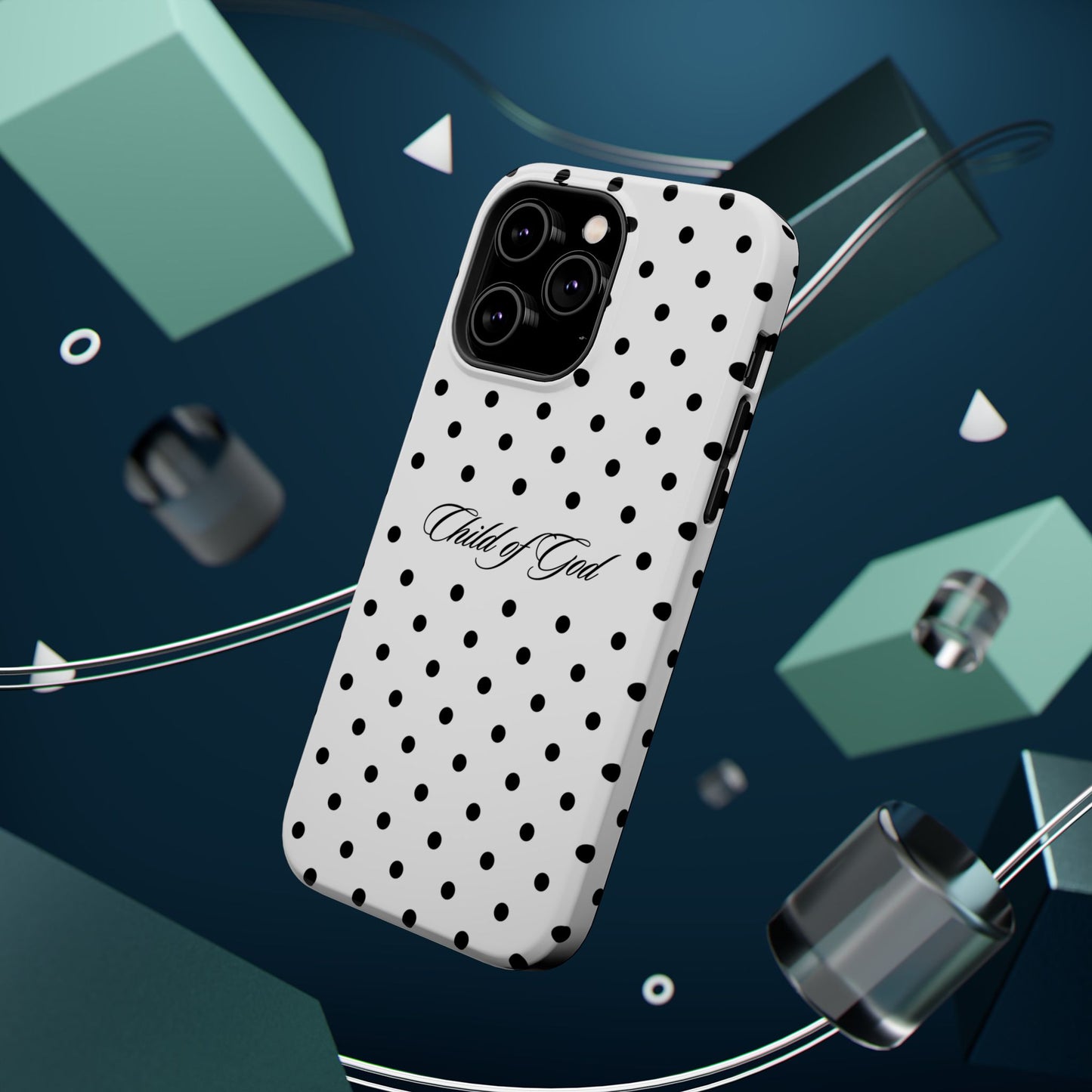 Child of God Polka Dot MagSafe Phone Case