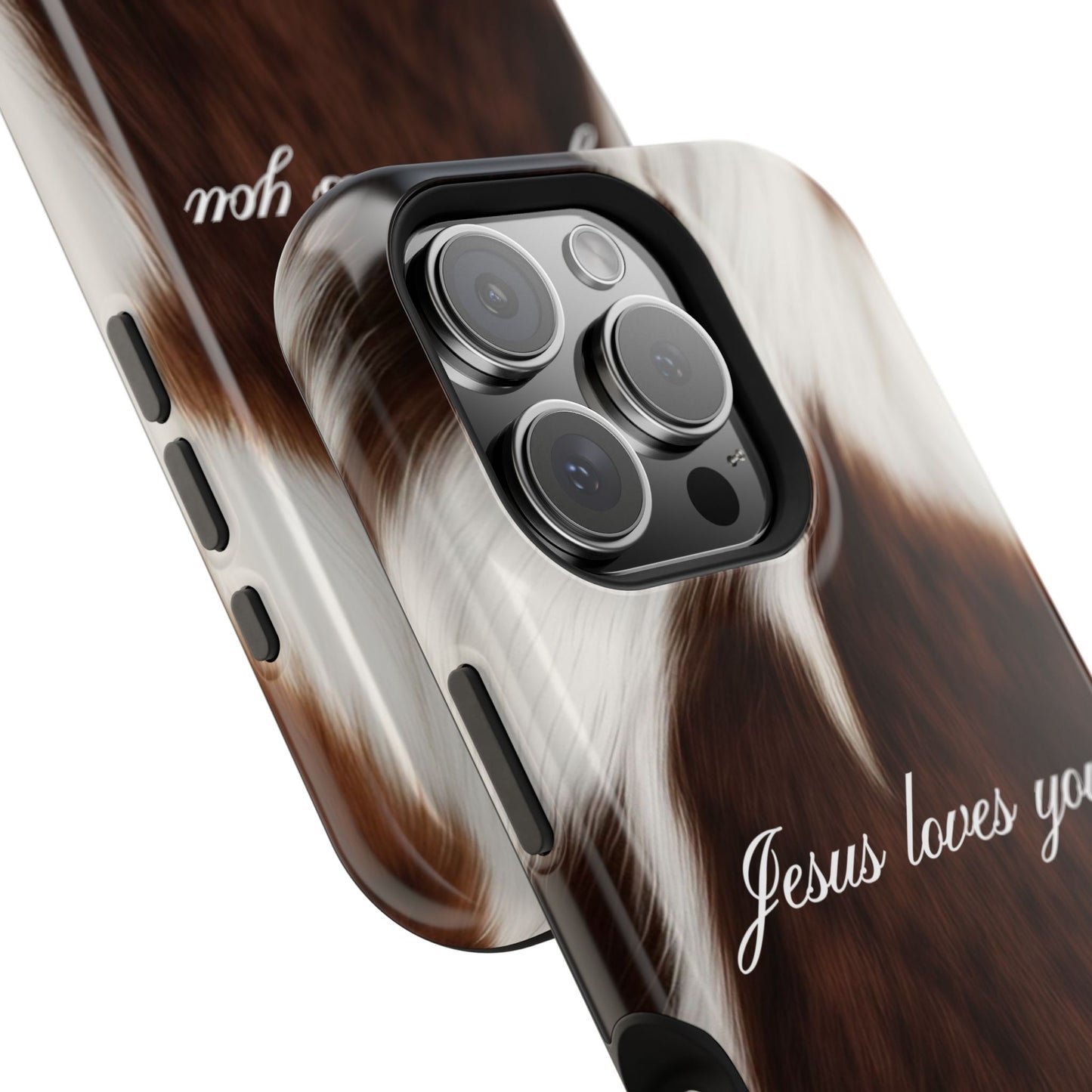 Jesus loves you Cow MagSafe Phone Case