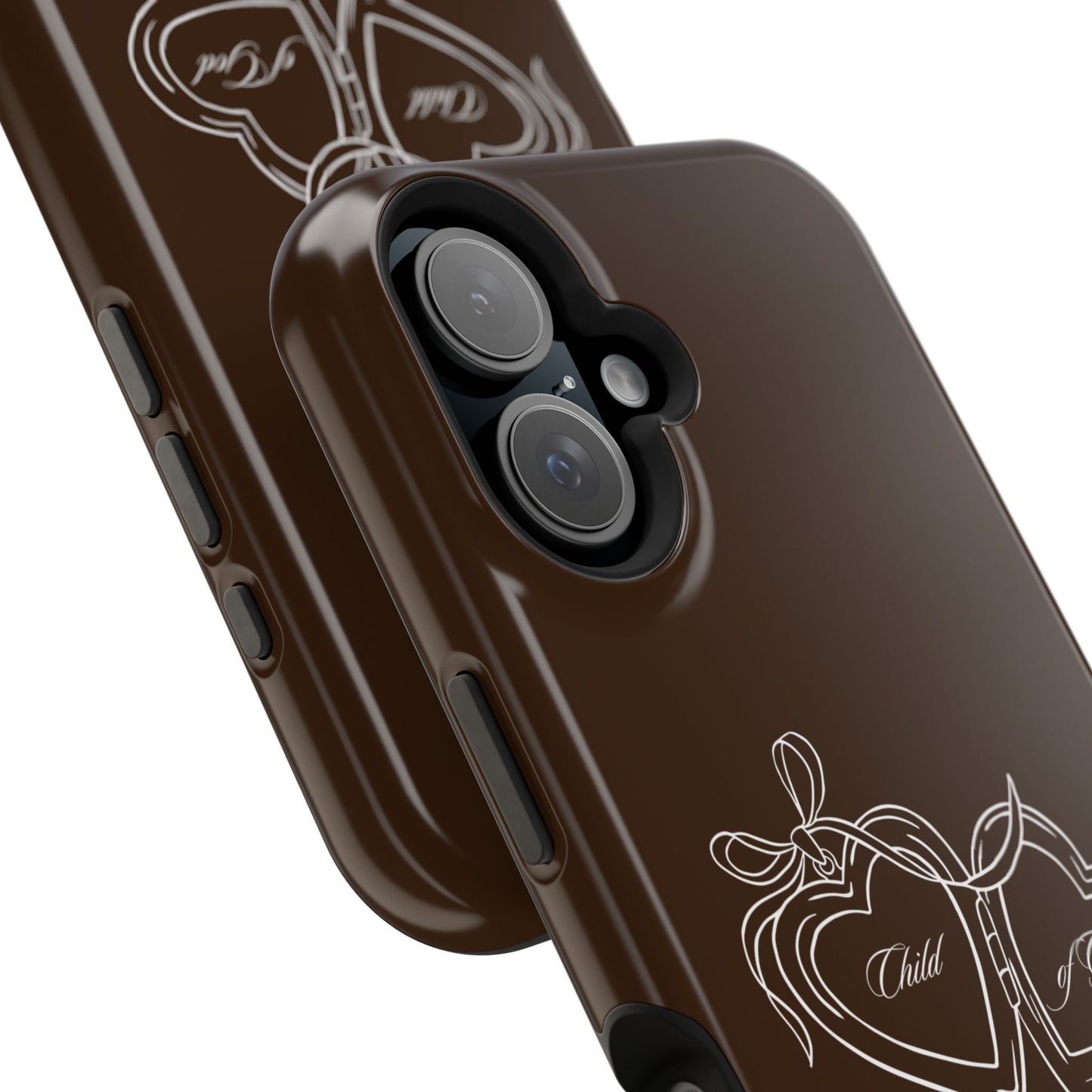 Child of God Locket Espresso Phone Case MagSafe