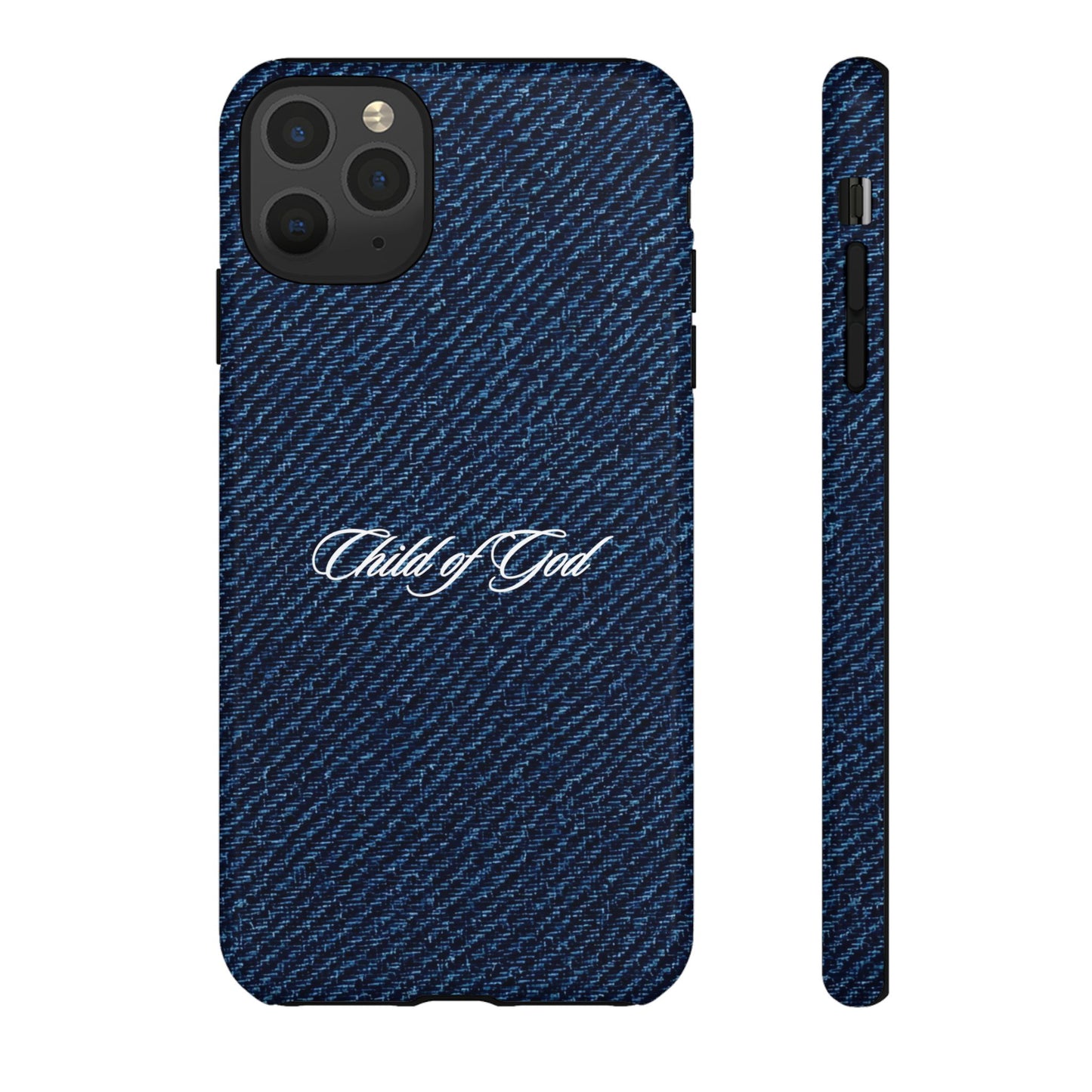 Child of God Denim Phone Case