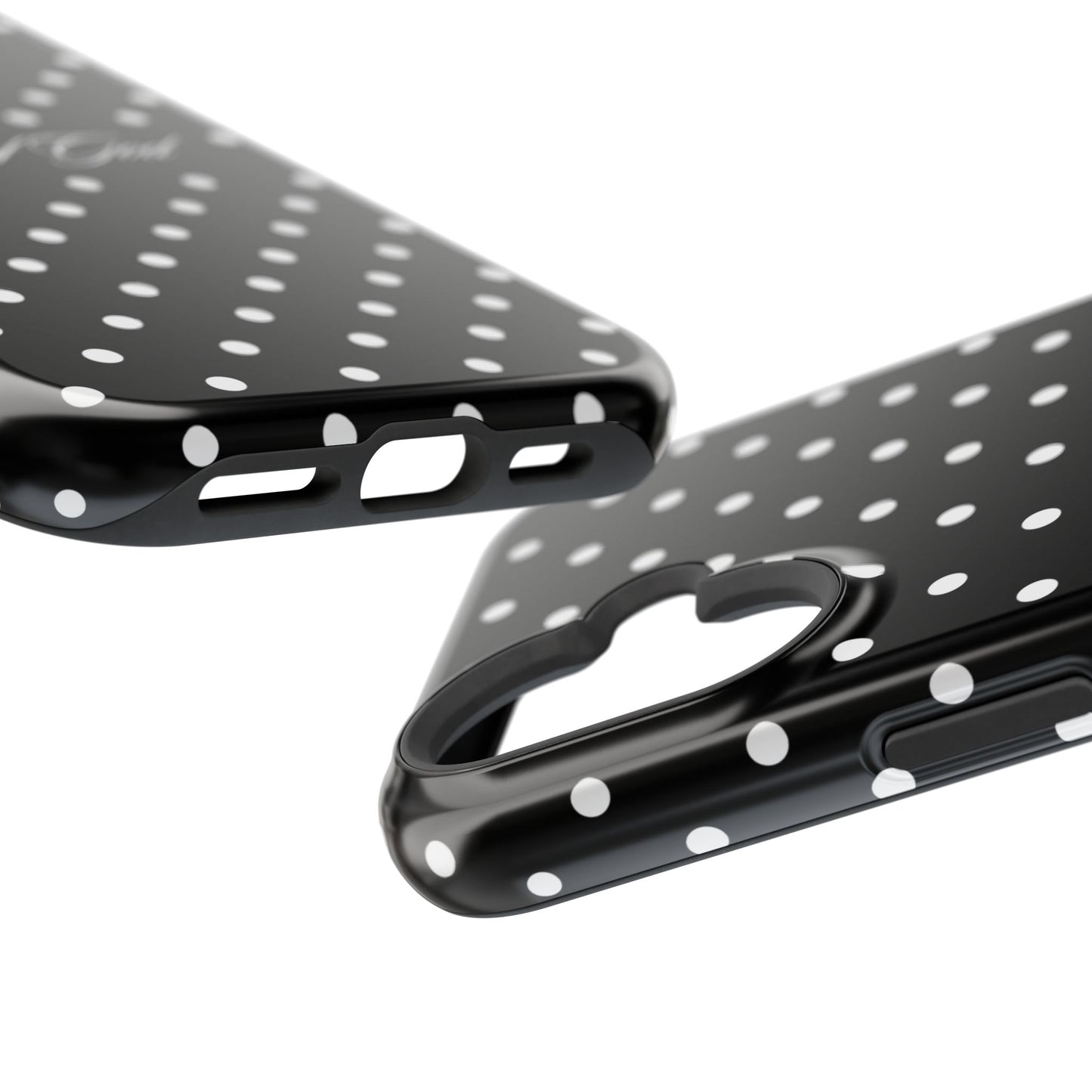 Child of God Black Polka Dot MagSafe Phone Case