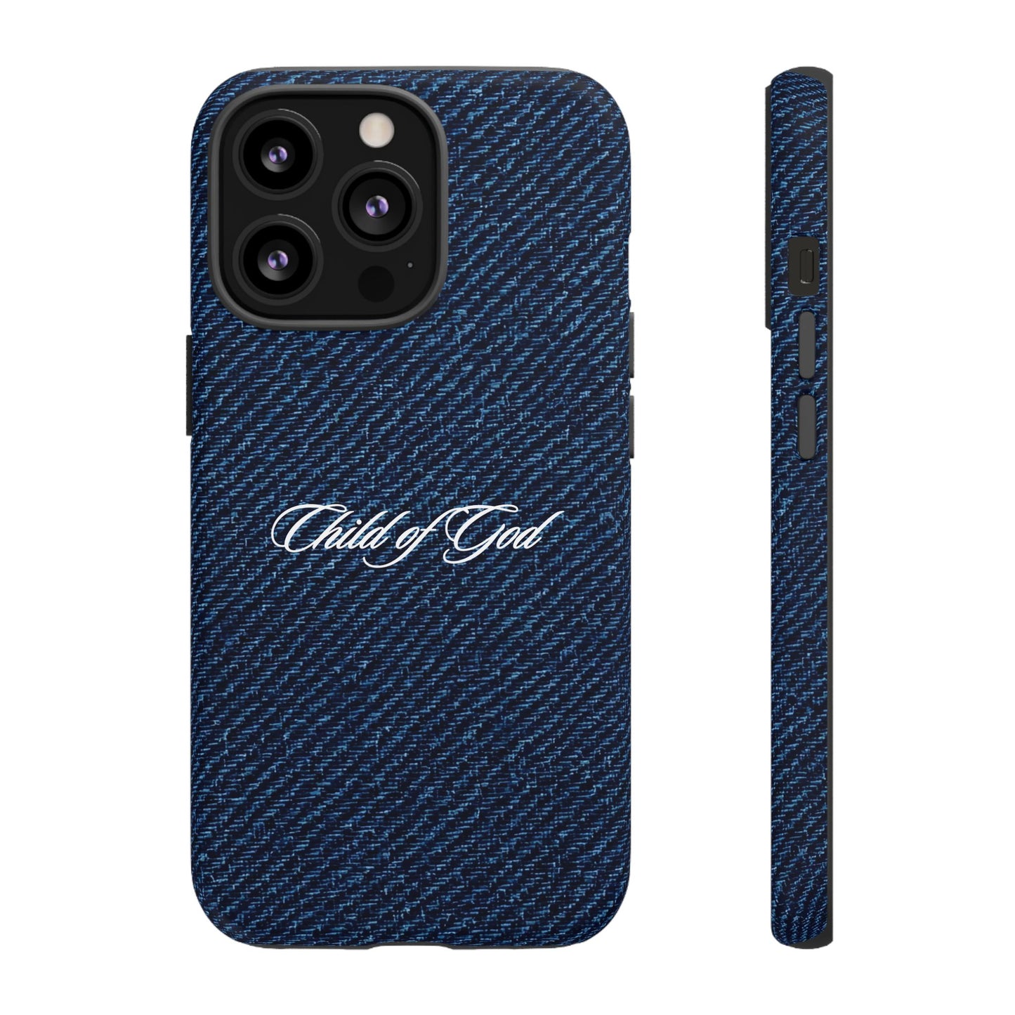 Child of God Denim Phone Case