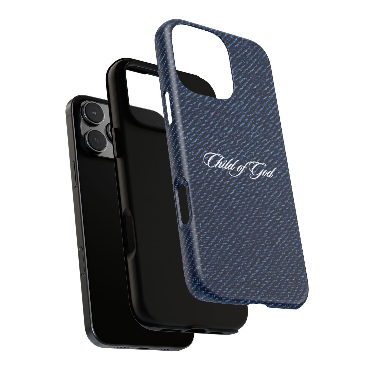Child of God Denim Phone Case