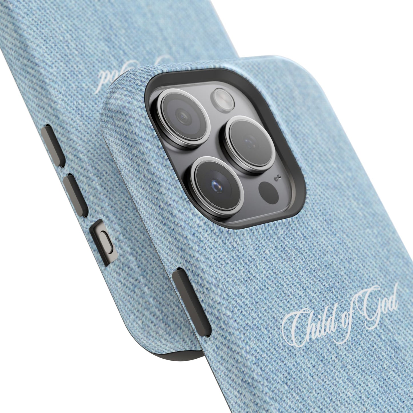 Child of God Denim Phone Case MagSafe
