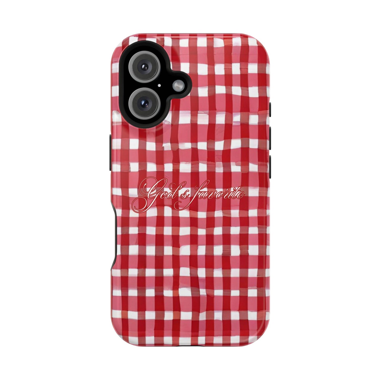 God’s favorite Gingham MagSafe Phone Case