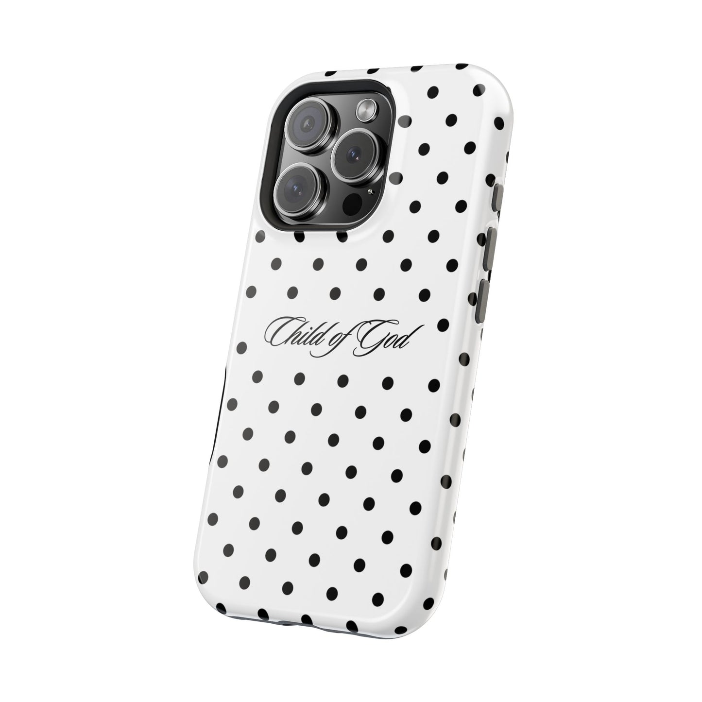 Child of God Polka Dot MagSafe Phone Case