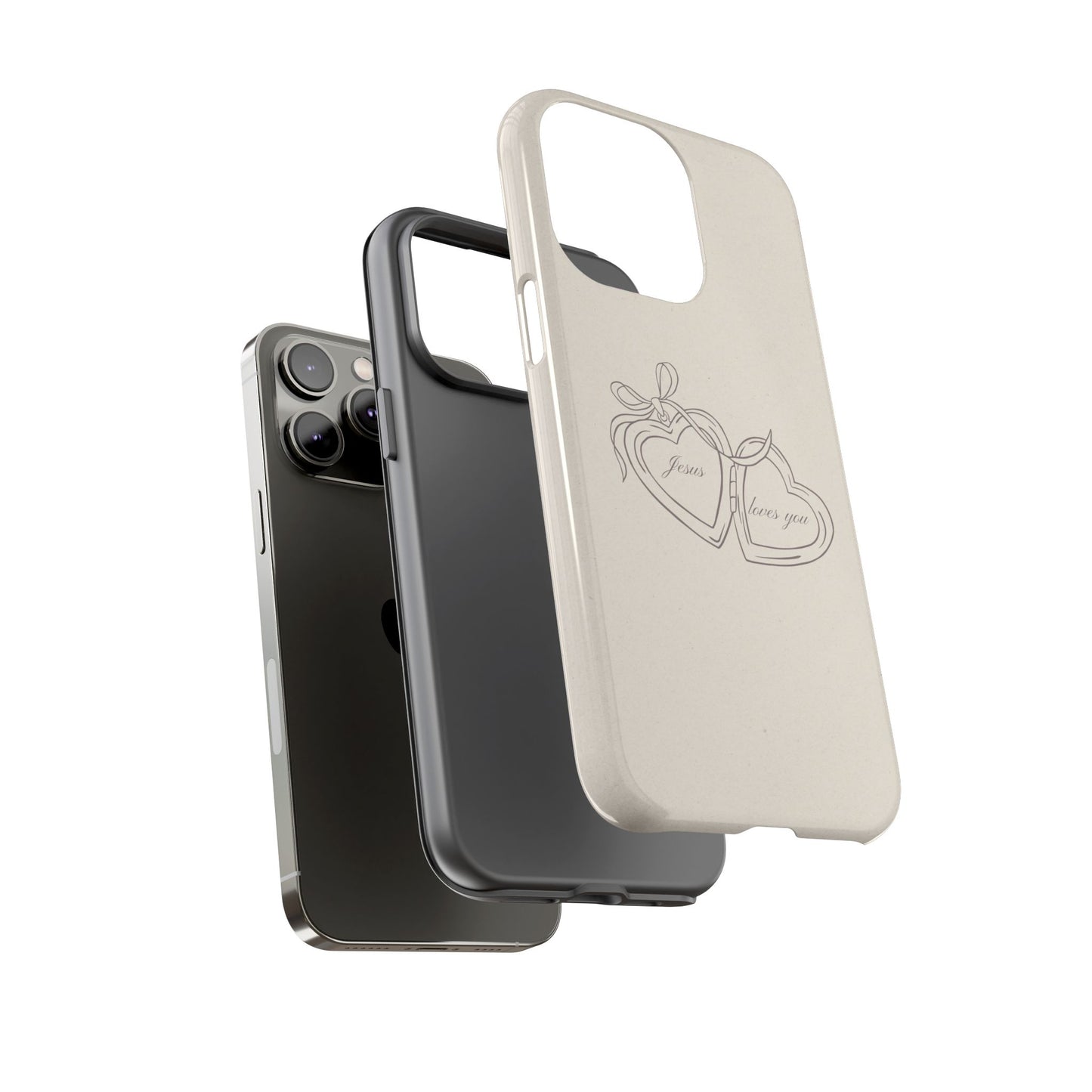 Jesus loves you Locket Phone Case