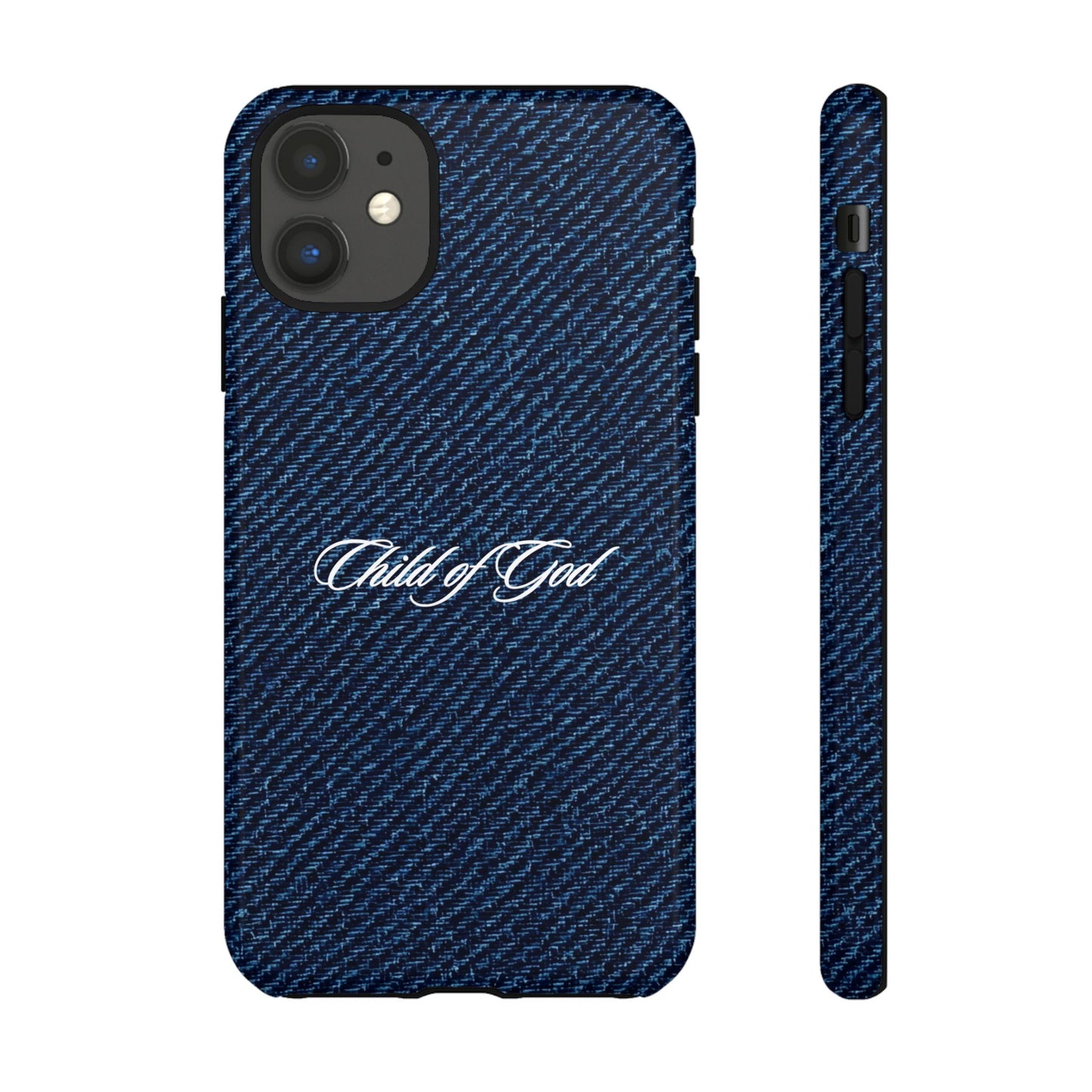 Child of God Denim Phone Case
