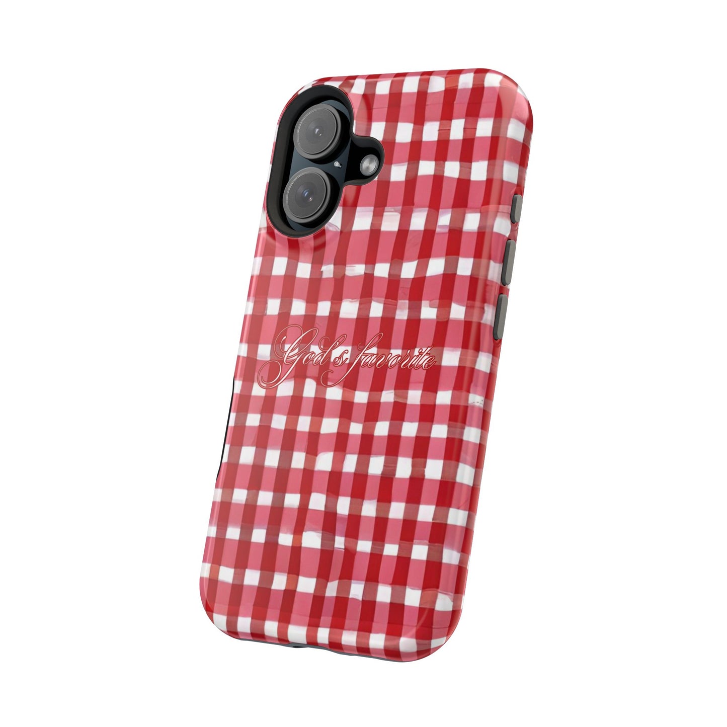 God’s favorite Gingham MagSafe Phone Case