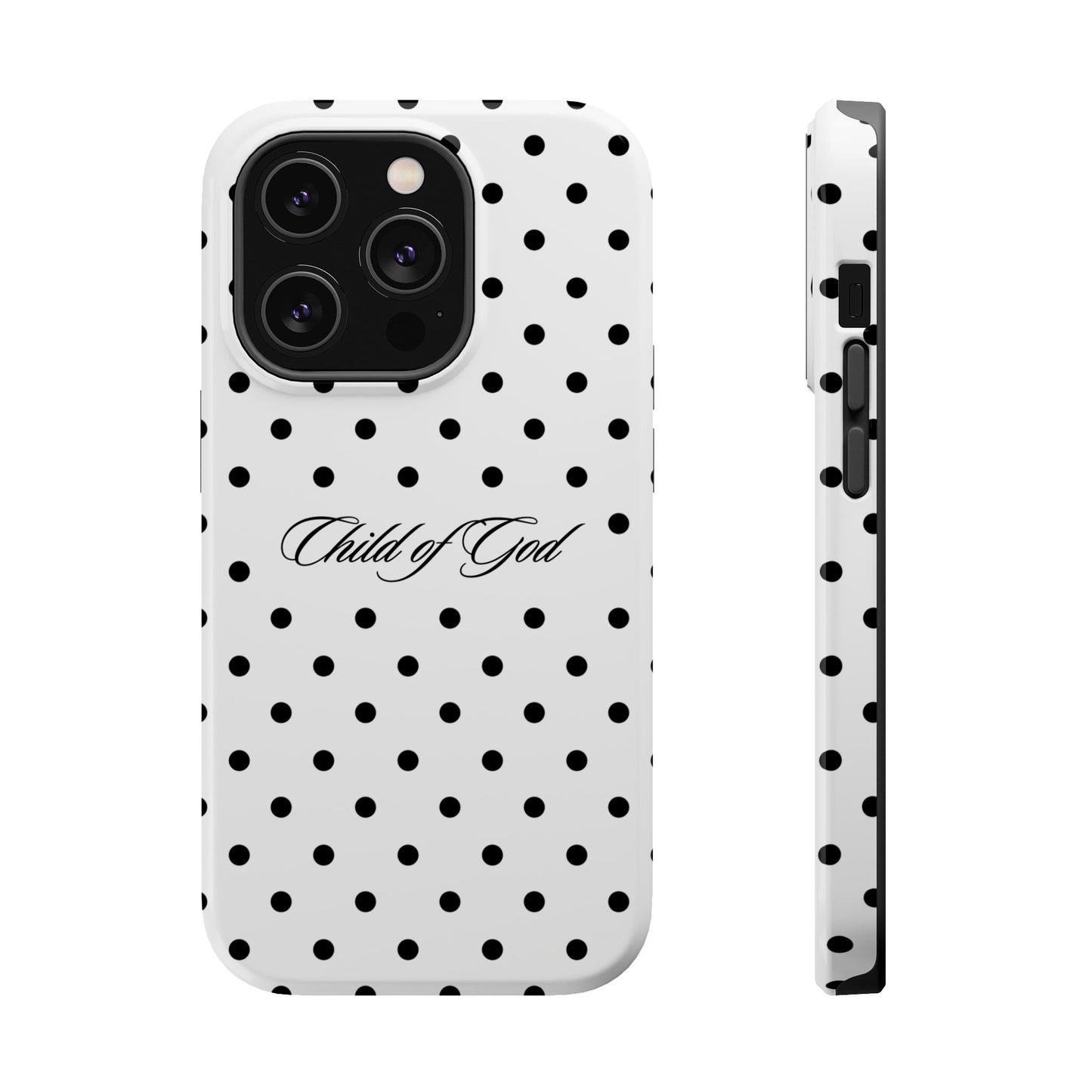 Child of God Polka Dot MagSafe Phone Case