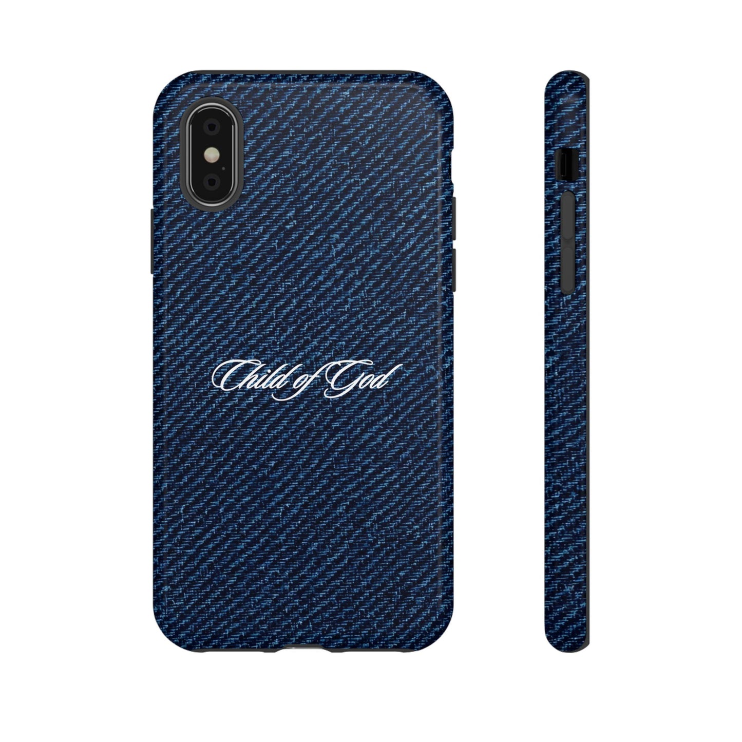 Child of God Denim Phone Case