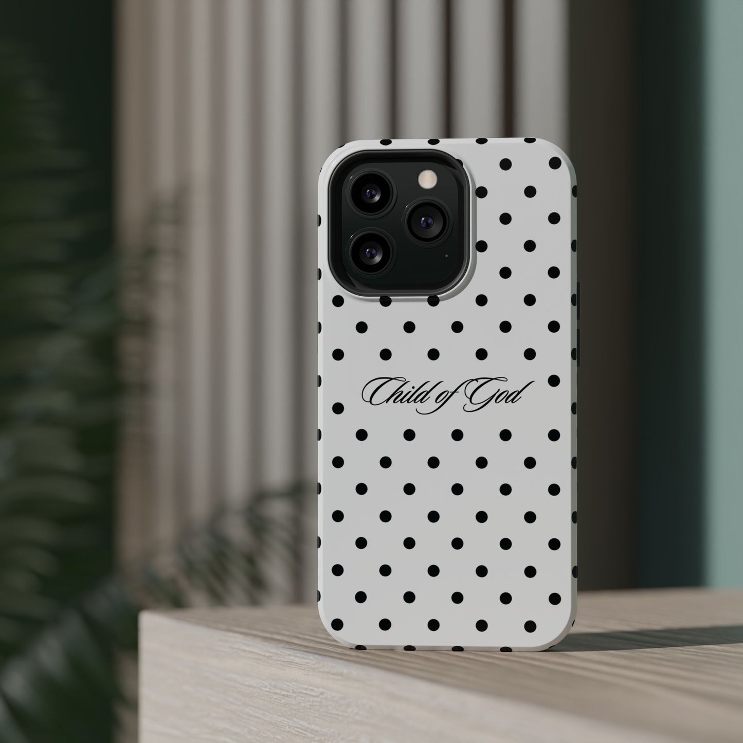 Child of God Polka Dot MagSafe Phone Case