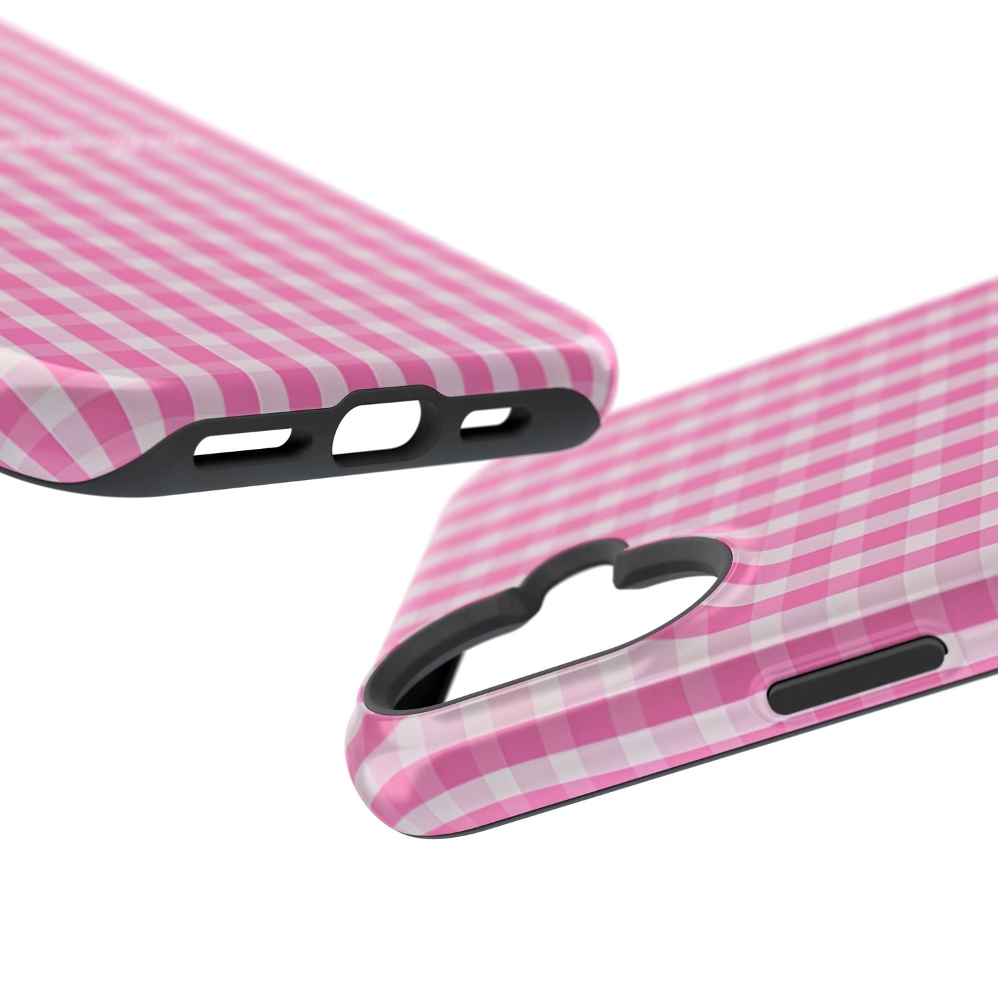 Jesus loves you Pink Gingham Phone Case MagSafe