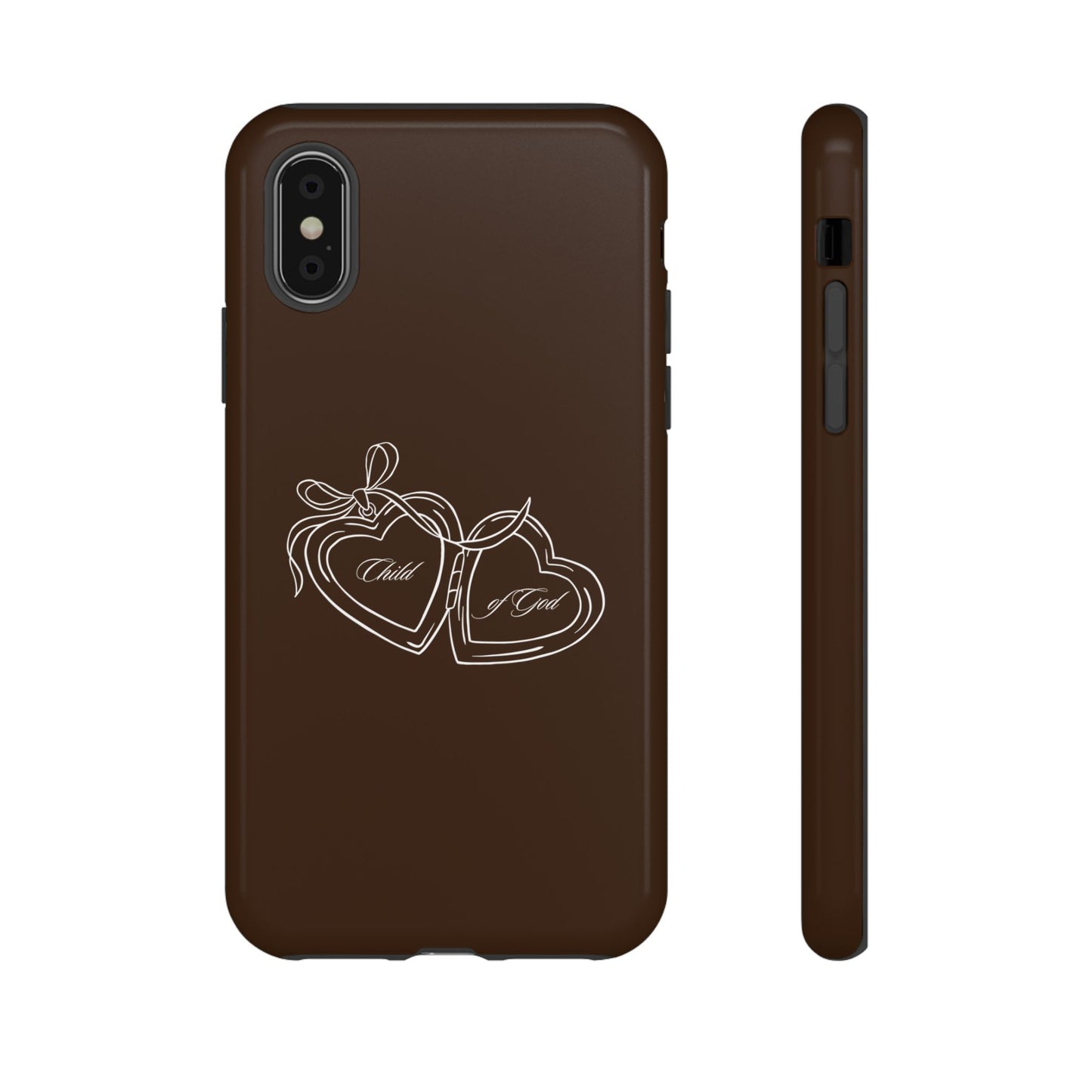 Child of God Locket Espresso Phone Case