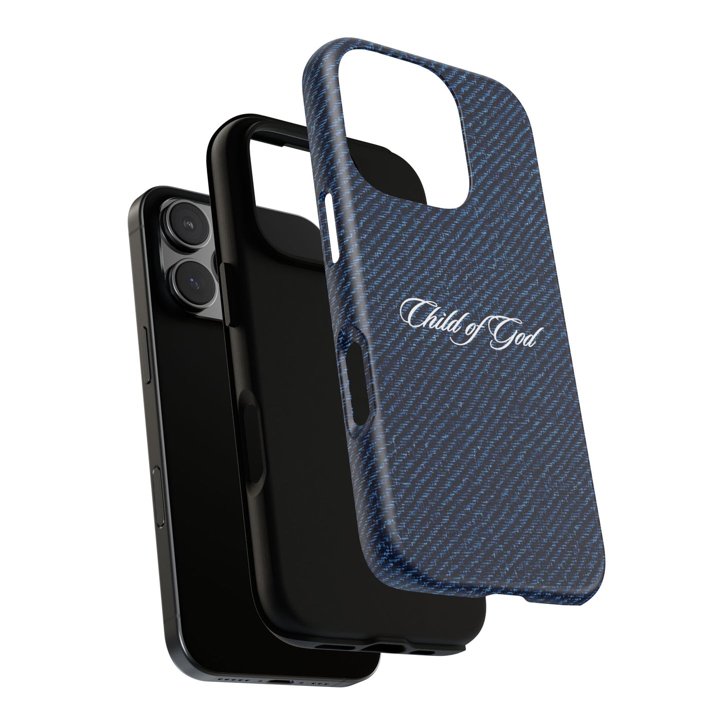 Child of God Denim Phone Case
