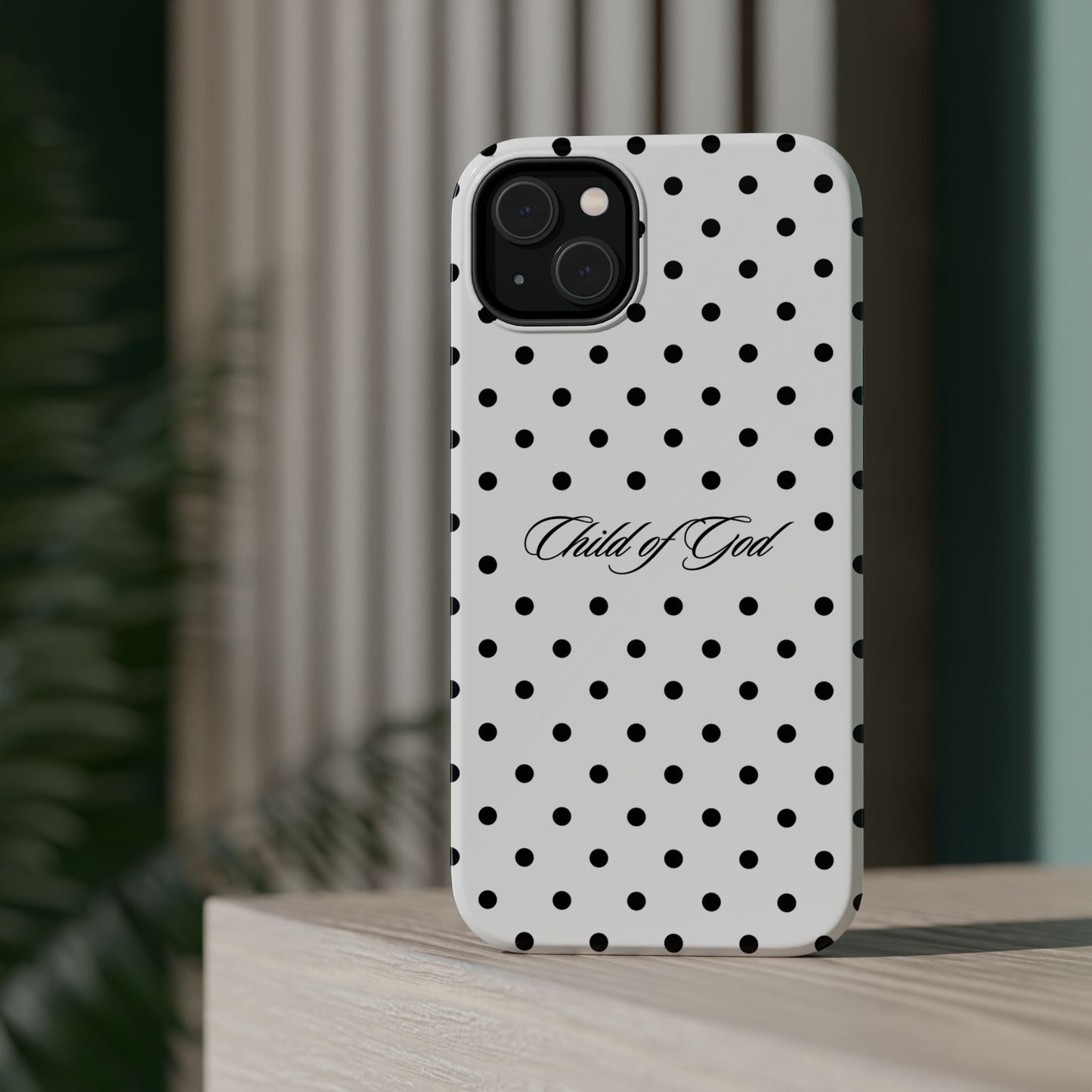 Child of God Polka Dot MagSafe Phone Case