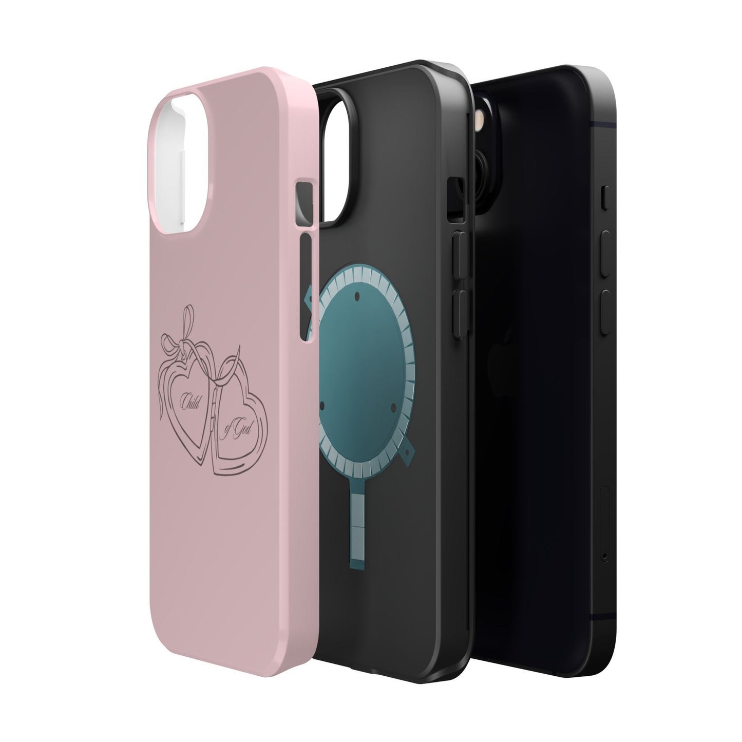 Child of God Pink Locket MagSafe Phone Case