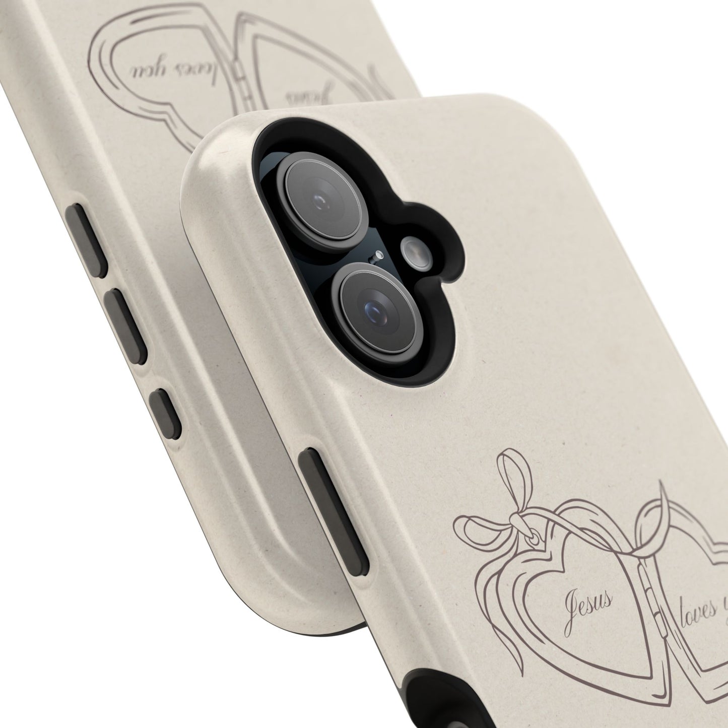 Jesus loves you Locket MagSafe Phone Case