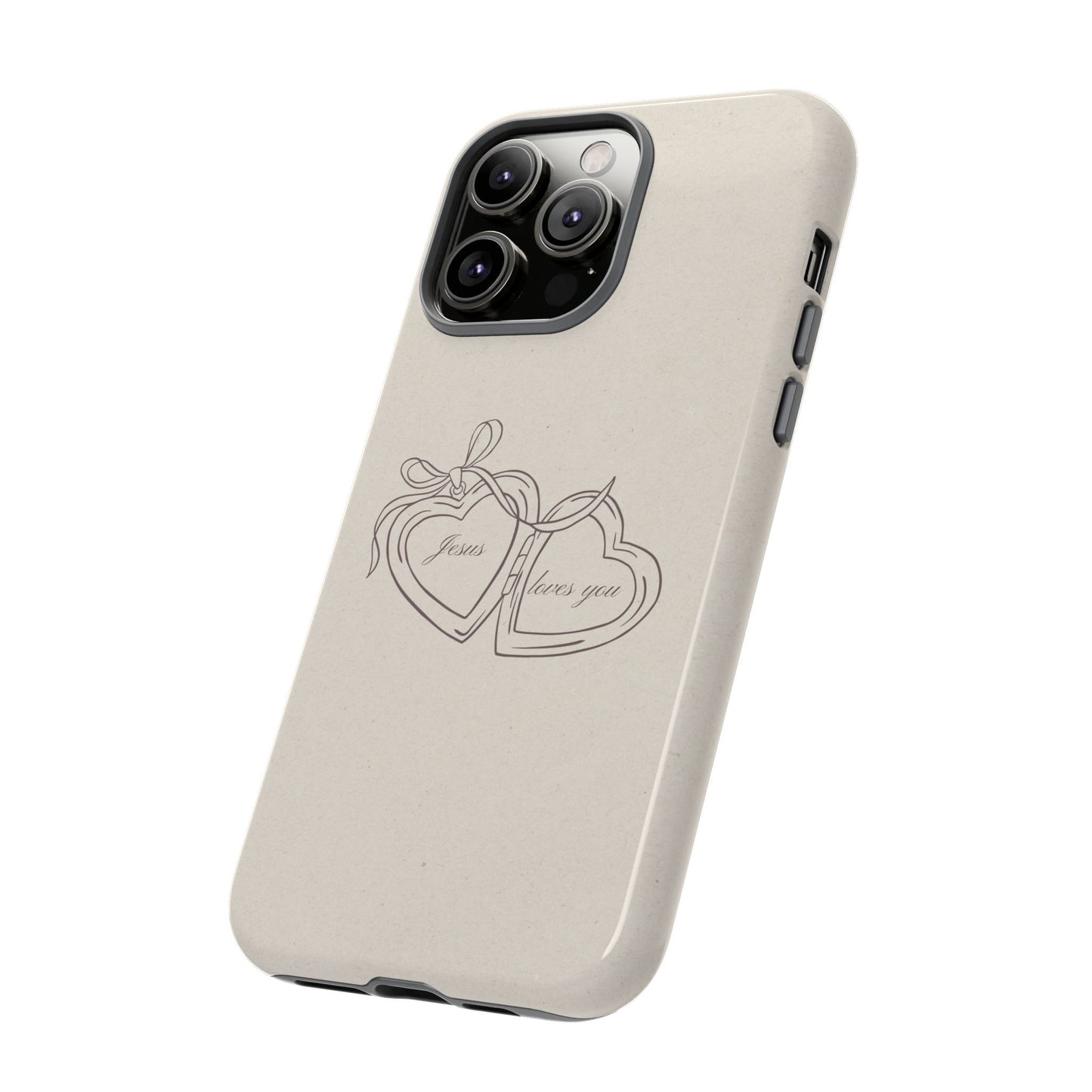 Jesus loves you Locket Phone Case