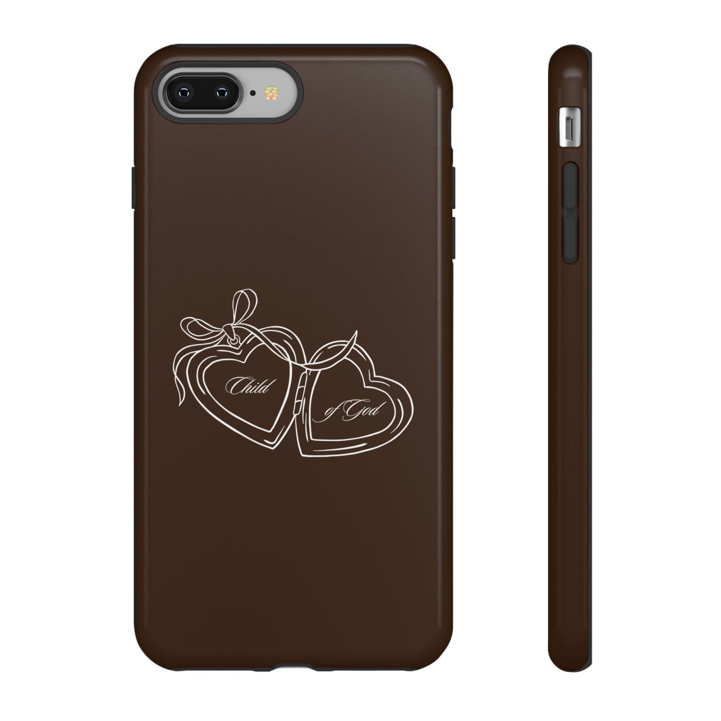 Child of God Locket Espresso Phone Case