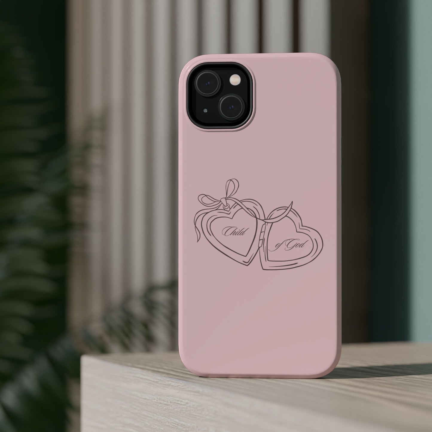 Child of God Pink Locket MagSafe Phone Case