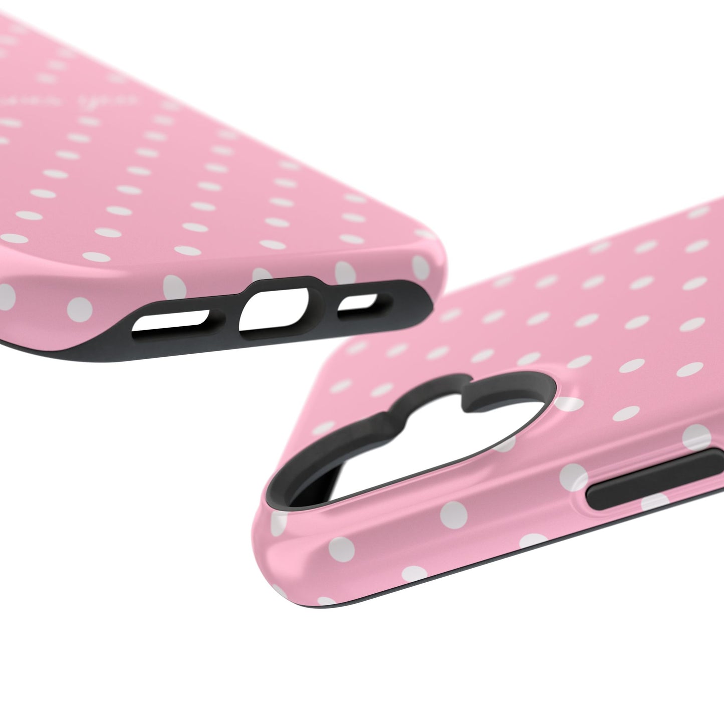 Jesus loves you Pink Polka Dot MagSafe Phone Case