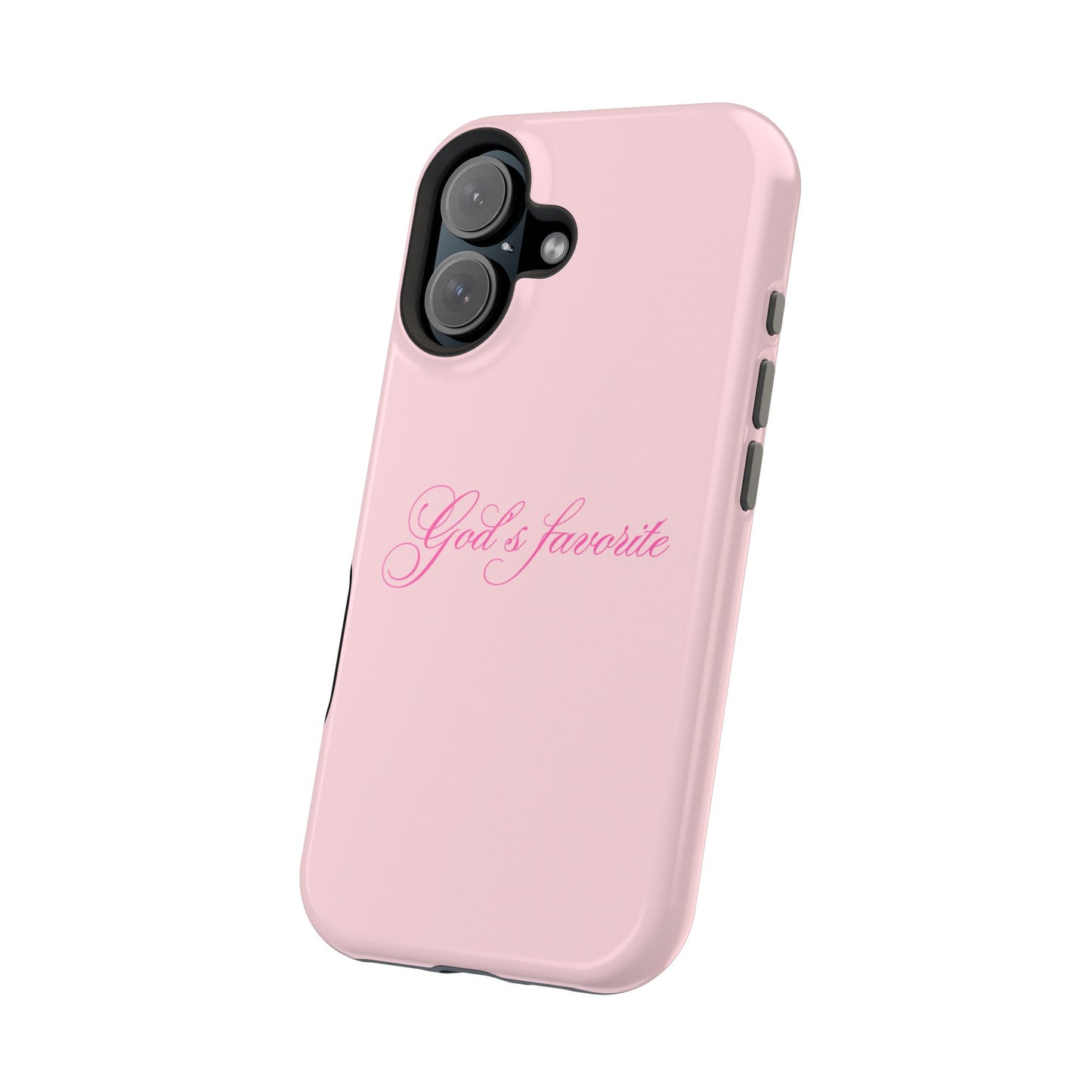 God’s favorite Baby Pink Phone Case MagSafe