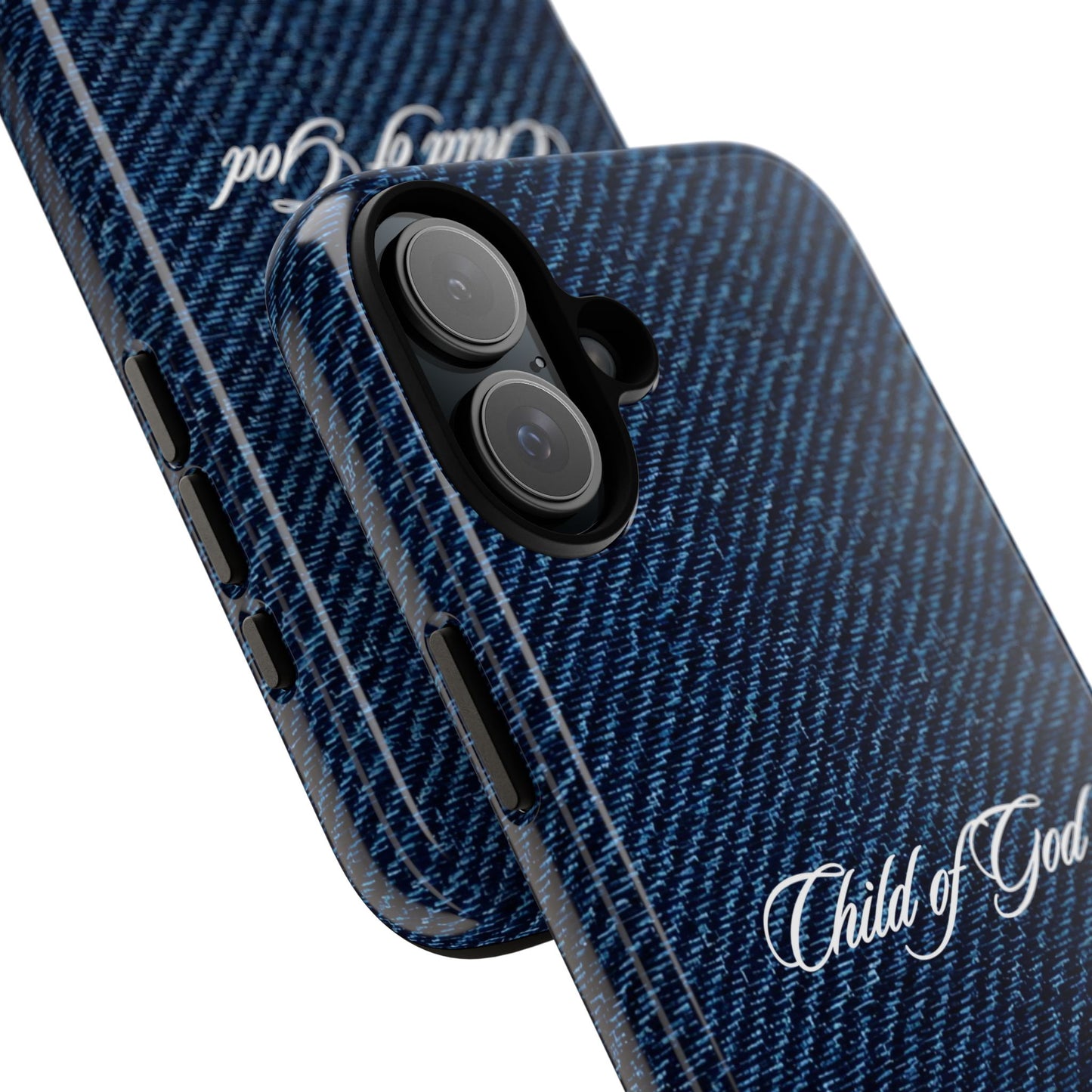 Child of God Denim Phone Case