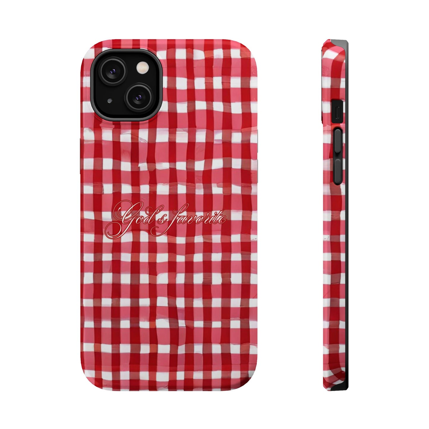 God’s favorite Gingham MagSafe Phone Case