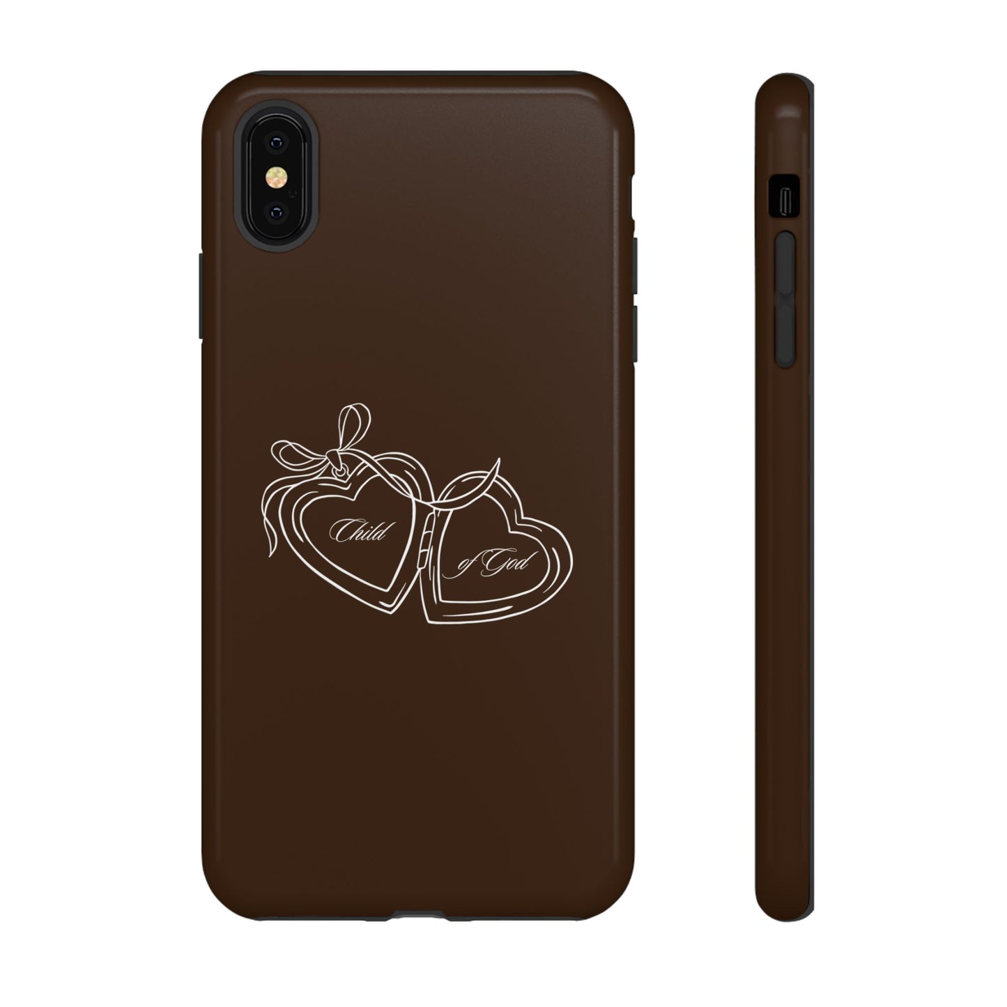 Child of God Locket Espresso Phone Case