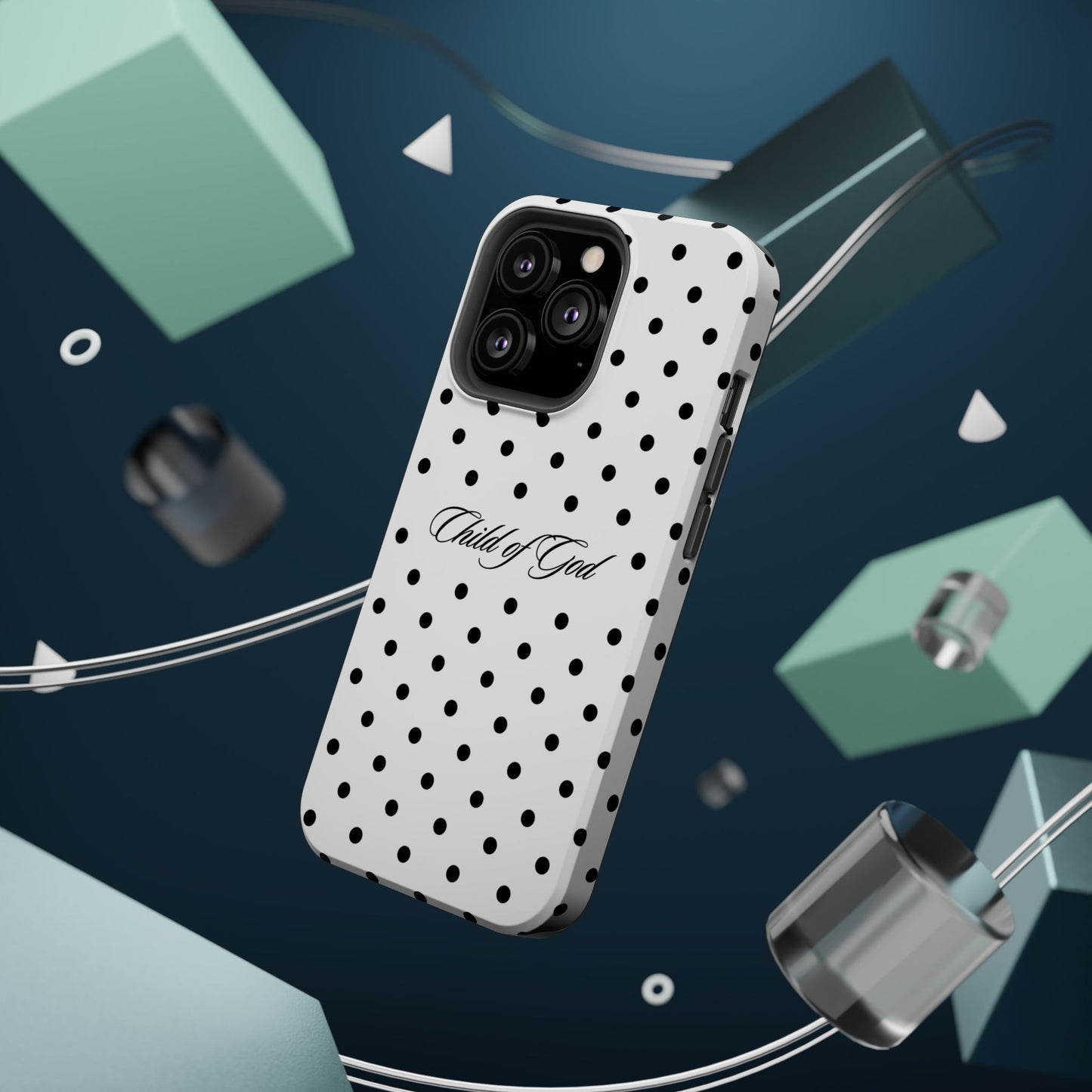Child of God Polka Dot MagSafe Phone Case