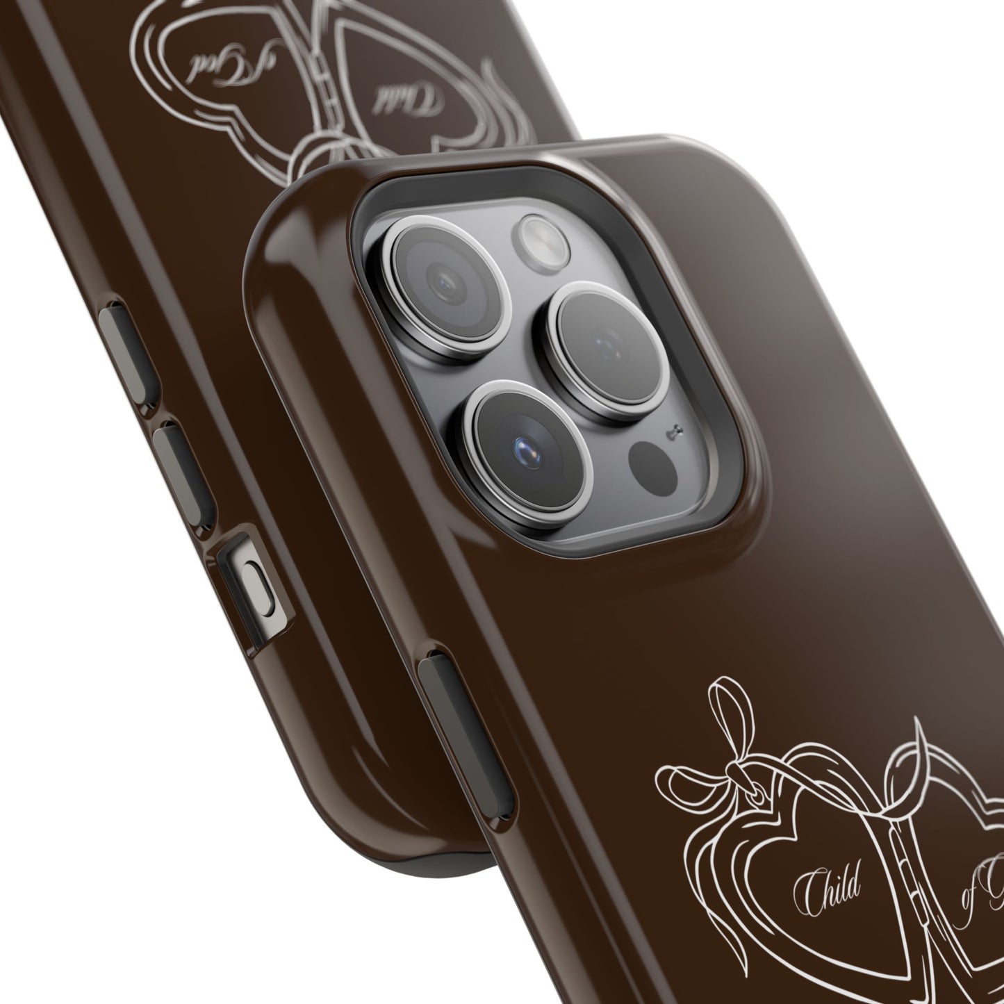 Child of God Locket Espresso Phone Case MagSafe