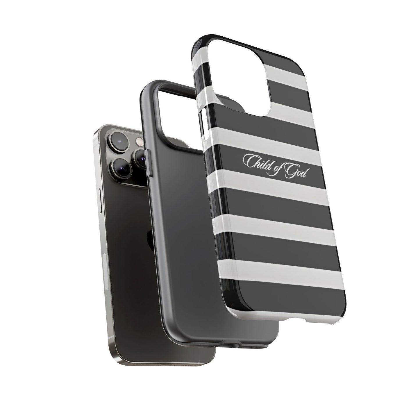 Child of God Striped Phone Case