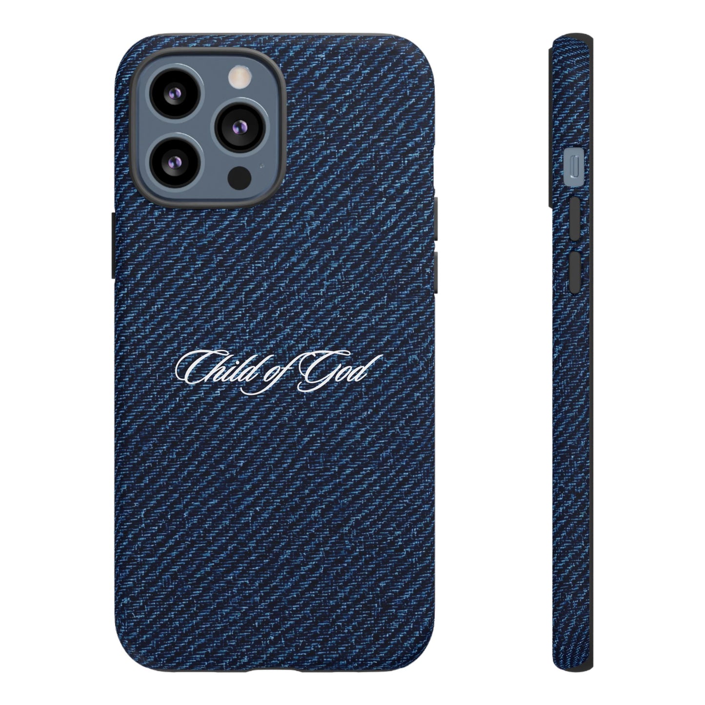 Child of God Denim Phone Case