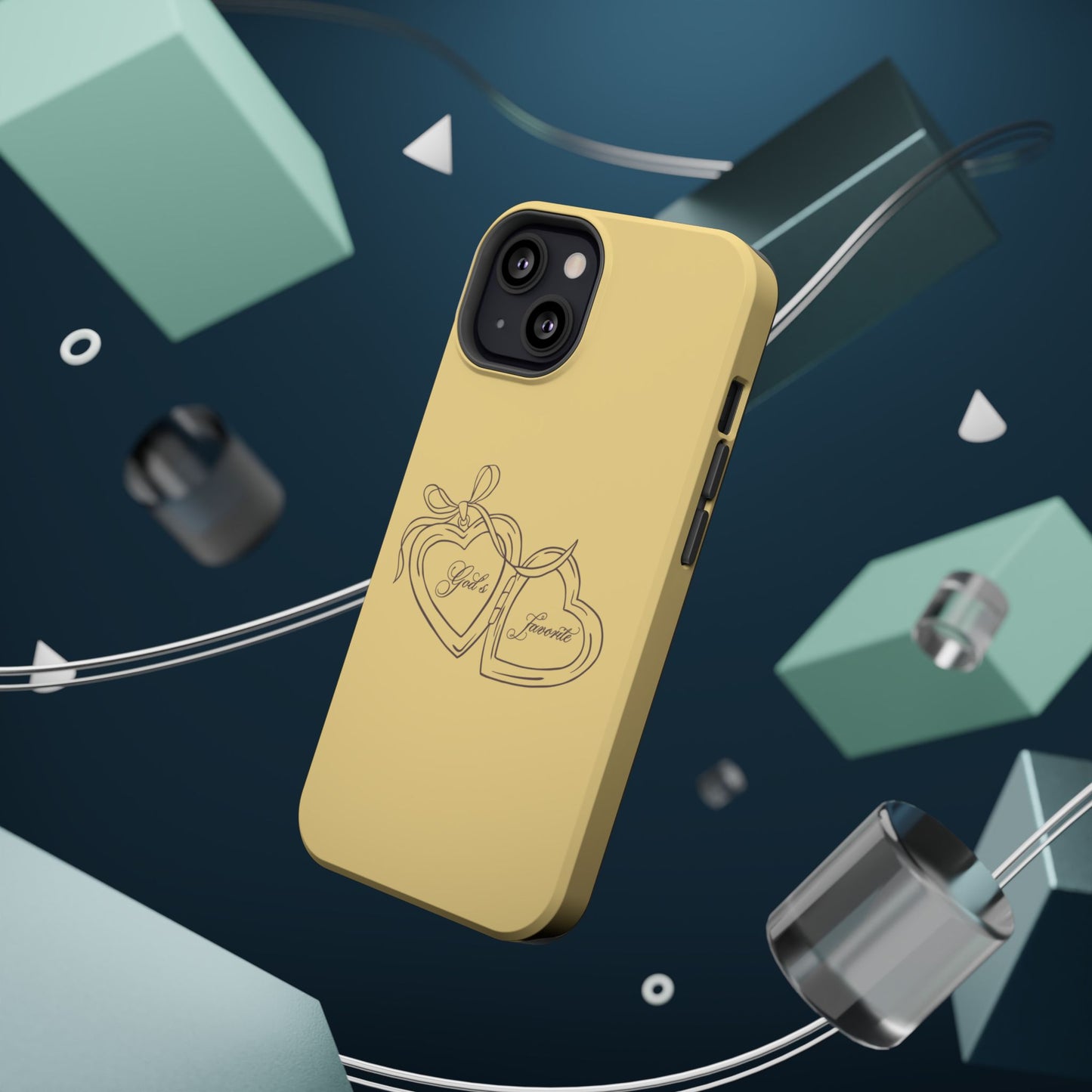 God’s Favorite Butter Yellow Locket MagSafe Phone Case