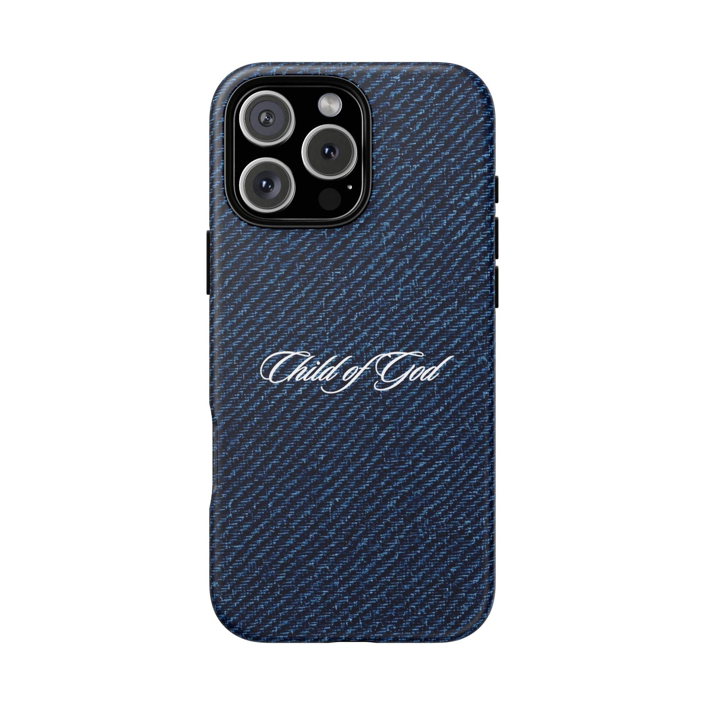 Child of God Denim Phone Case