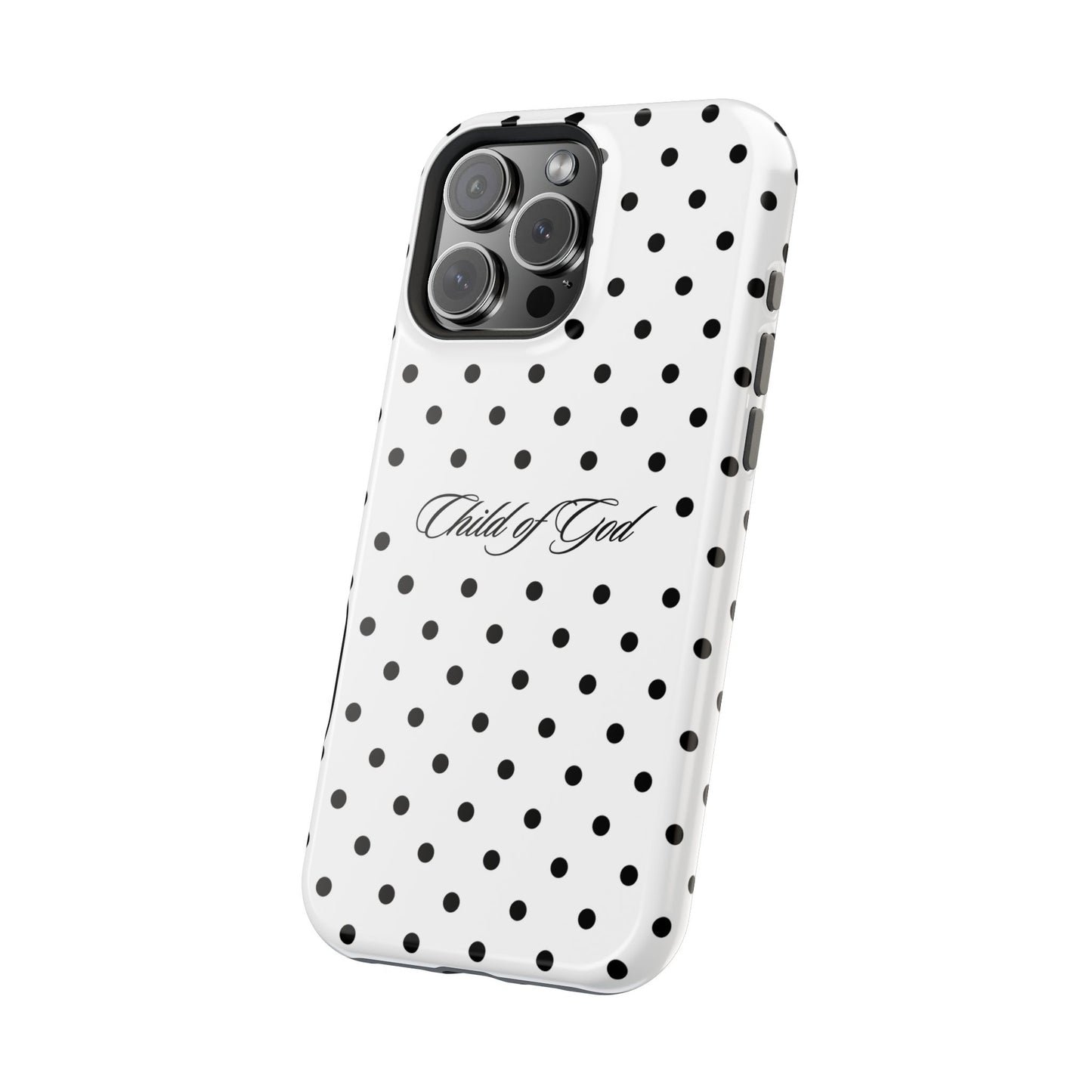 Child of God Polka Dot MagSafe Phone Case