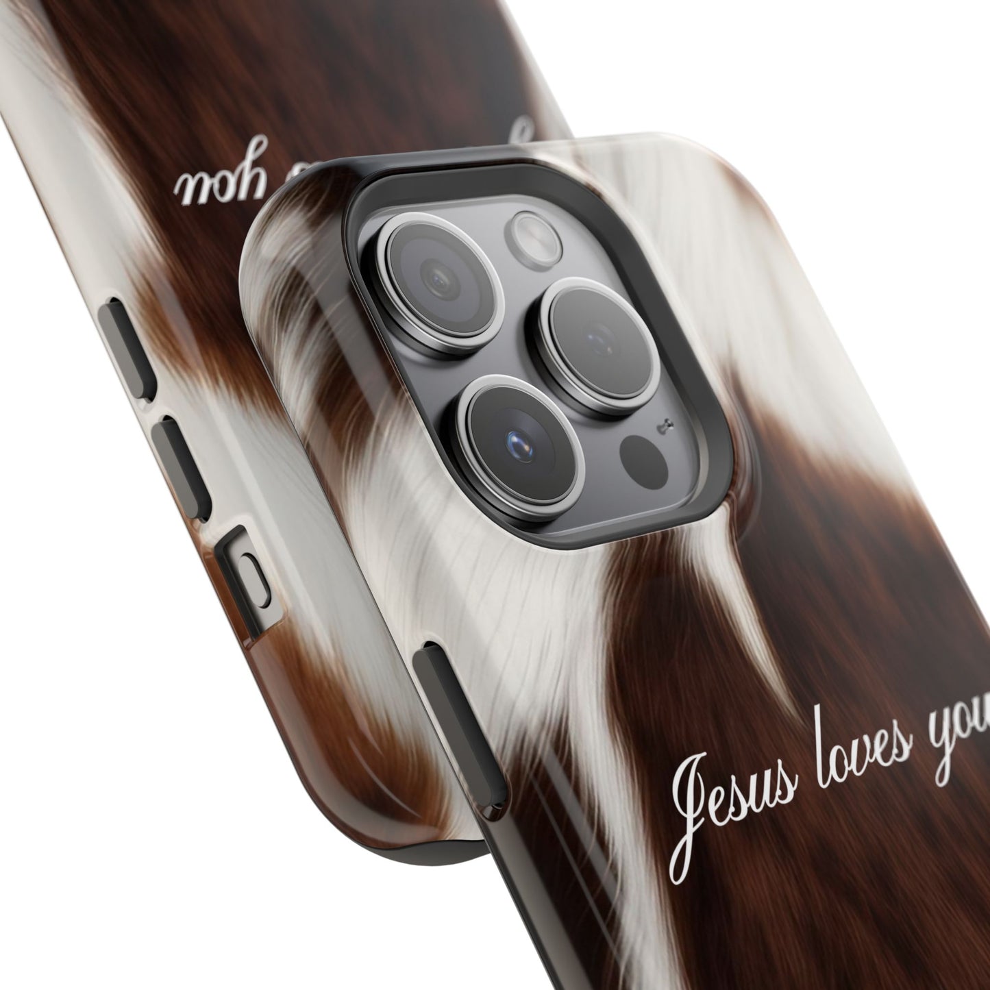 Jesus loves you Cow MagSafe Phone Case
