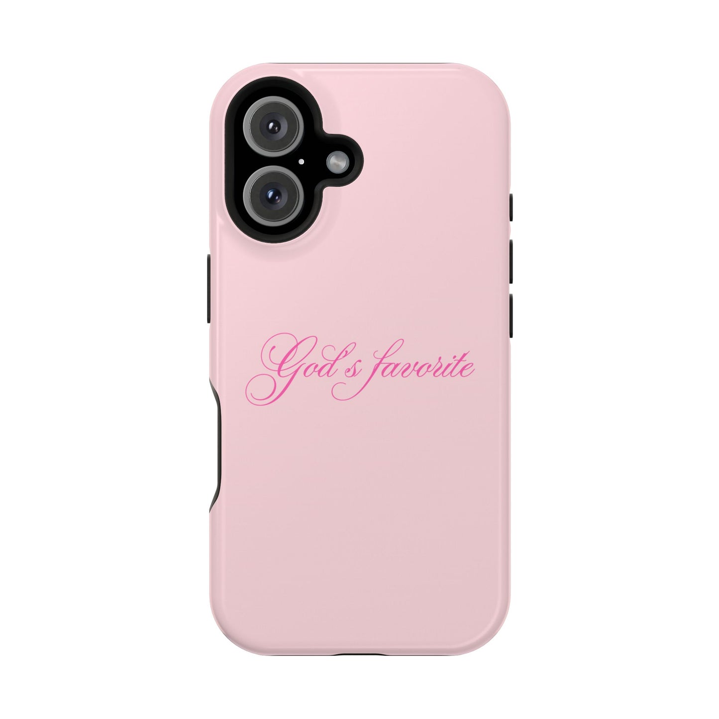 God’s favorite Baby Pink Phone Case MagSafe