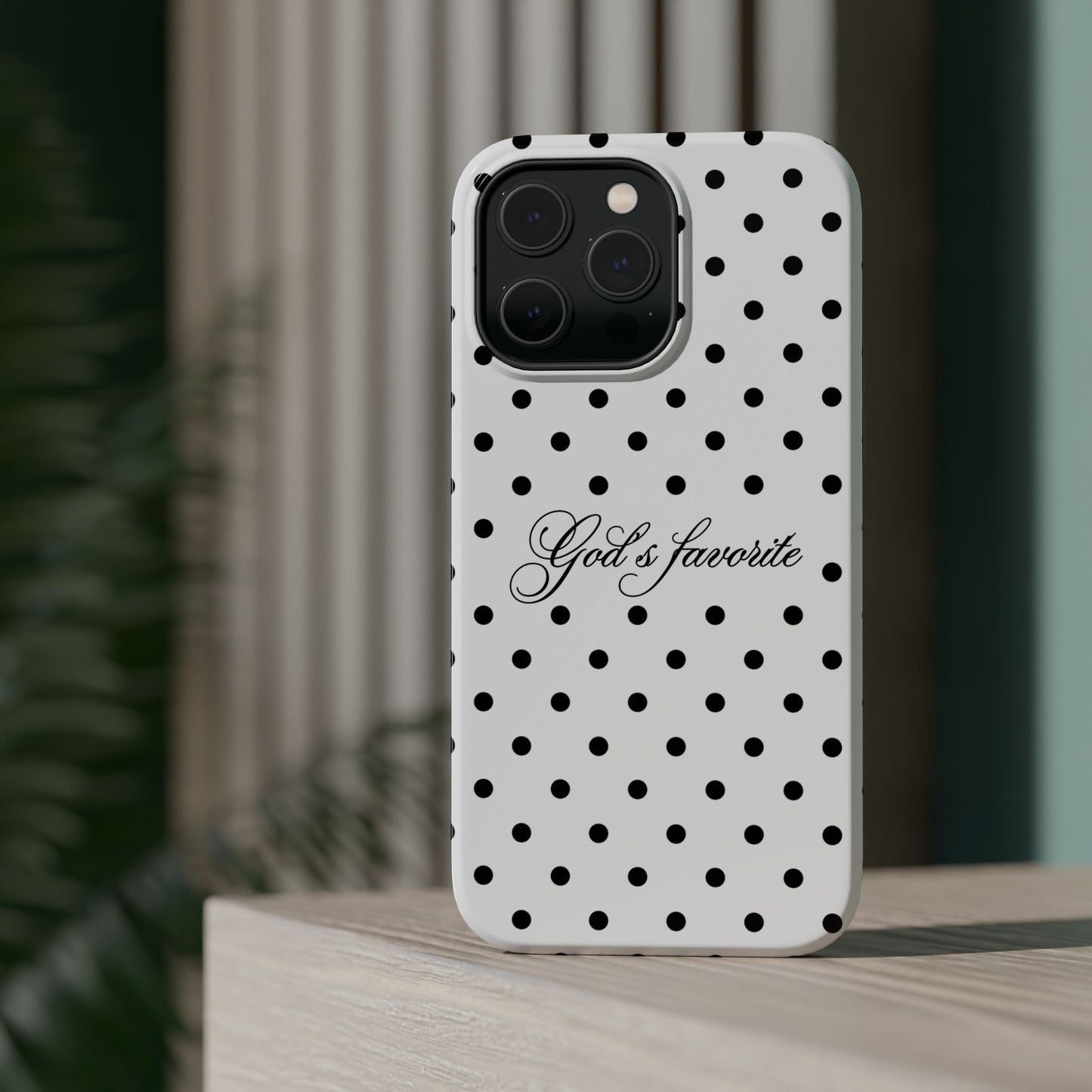 God’s favorite Polka Dot Phone Case MagSafe