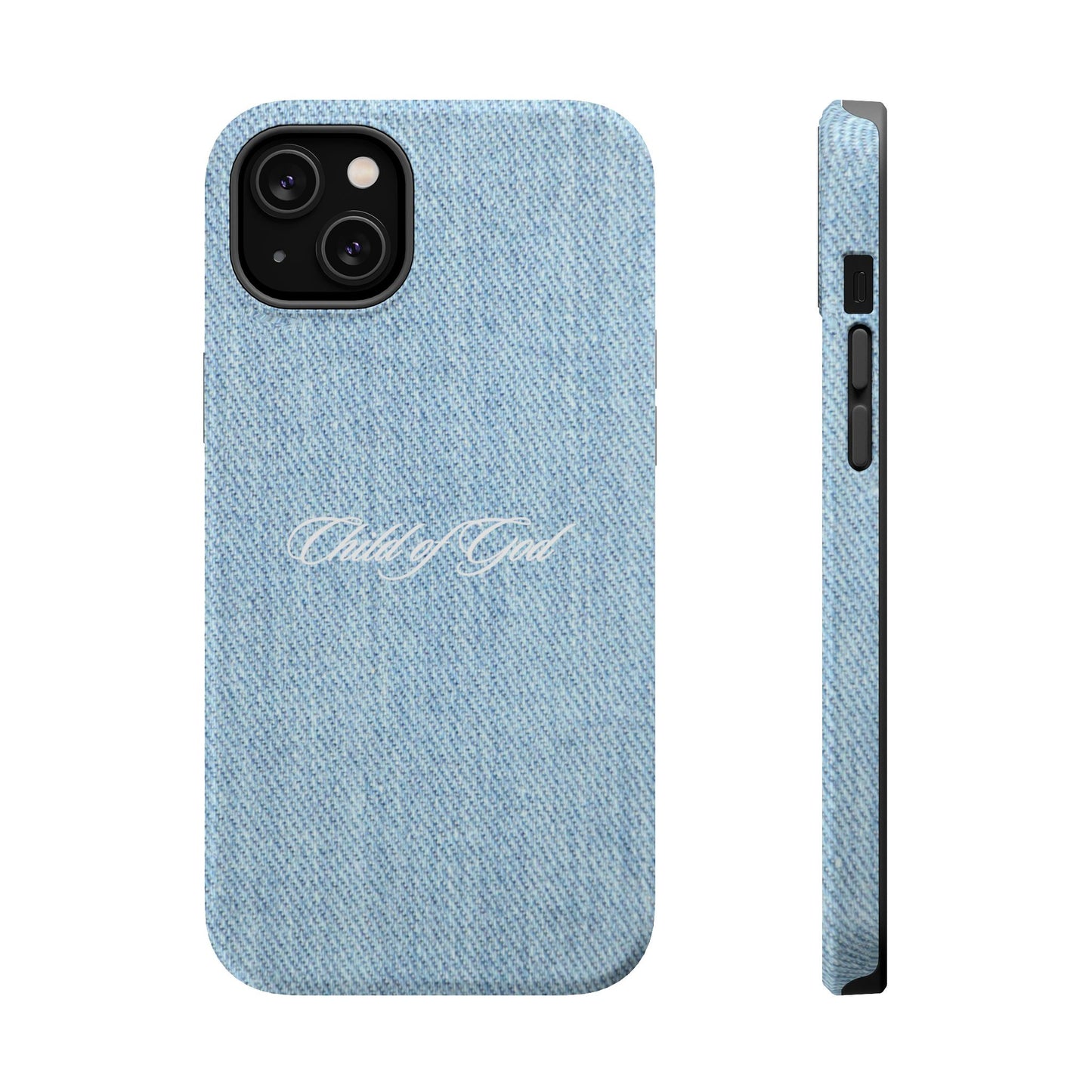 Child of God Denim Phone Case MagSafe