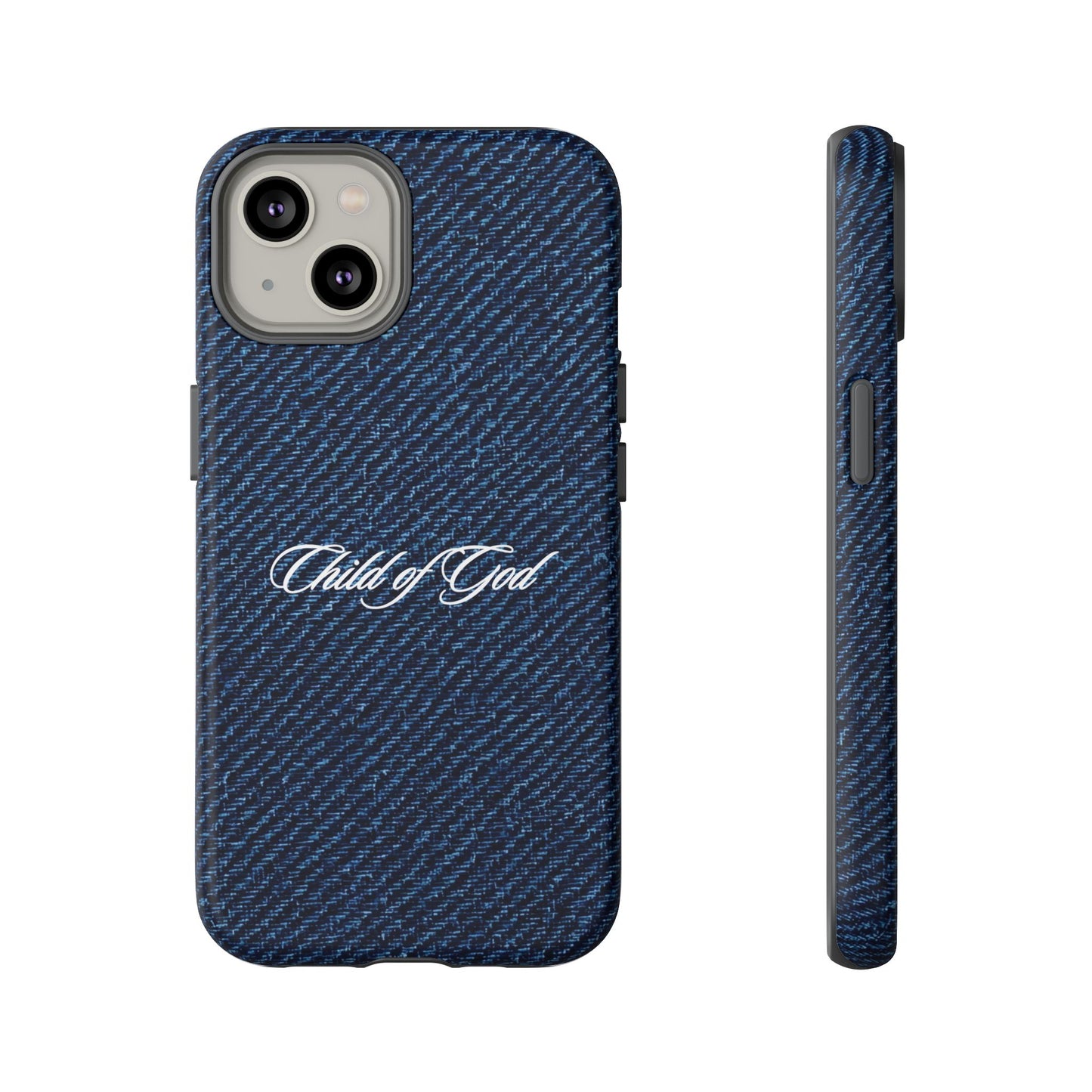 Child of God Denim Phone Case
