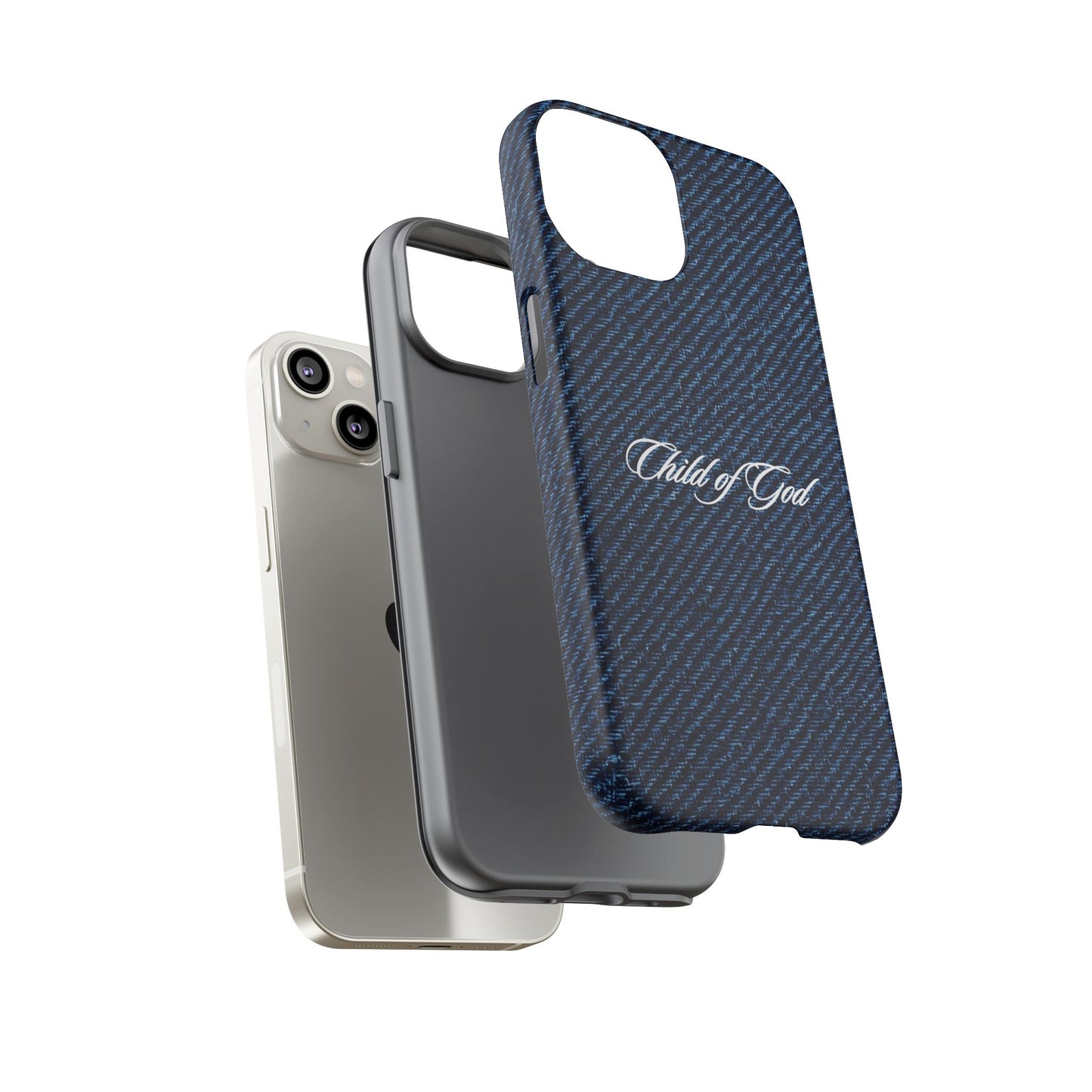 Child of God Denim Phone Case