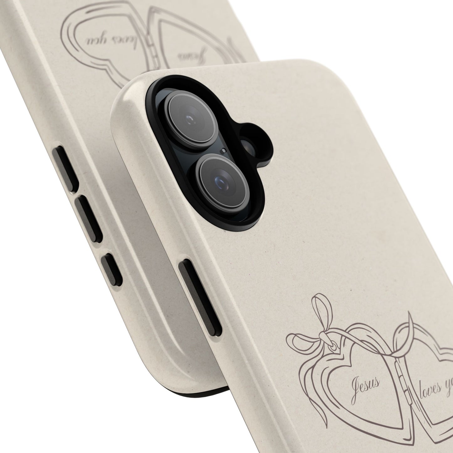Jesus loves you Locket Phone Case